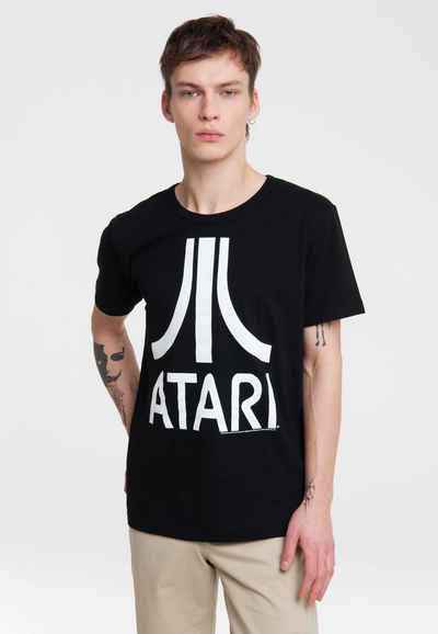 LOGOSHIRT T-Shirt Atari Logo mit Atari-Logo