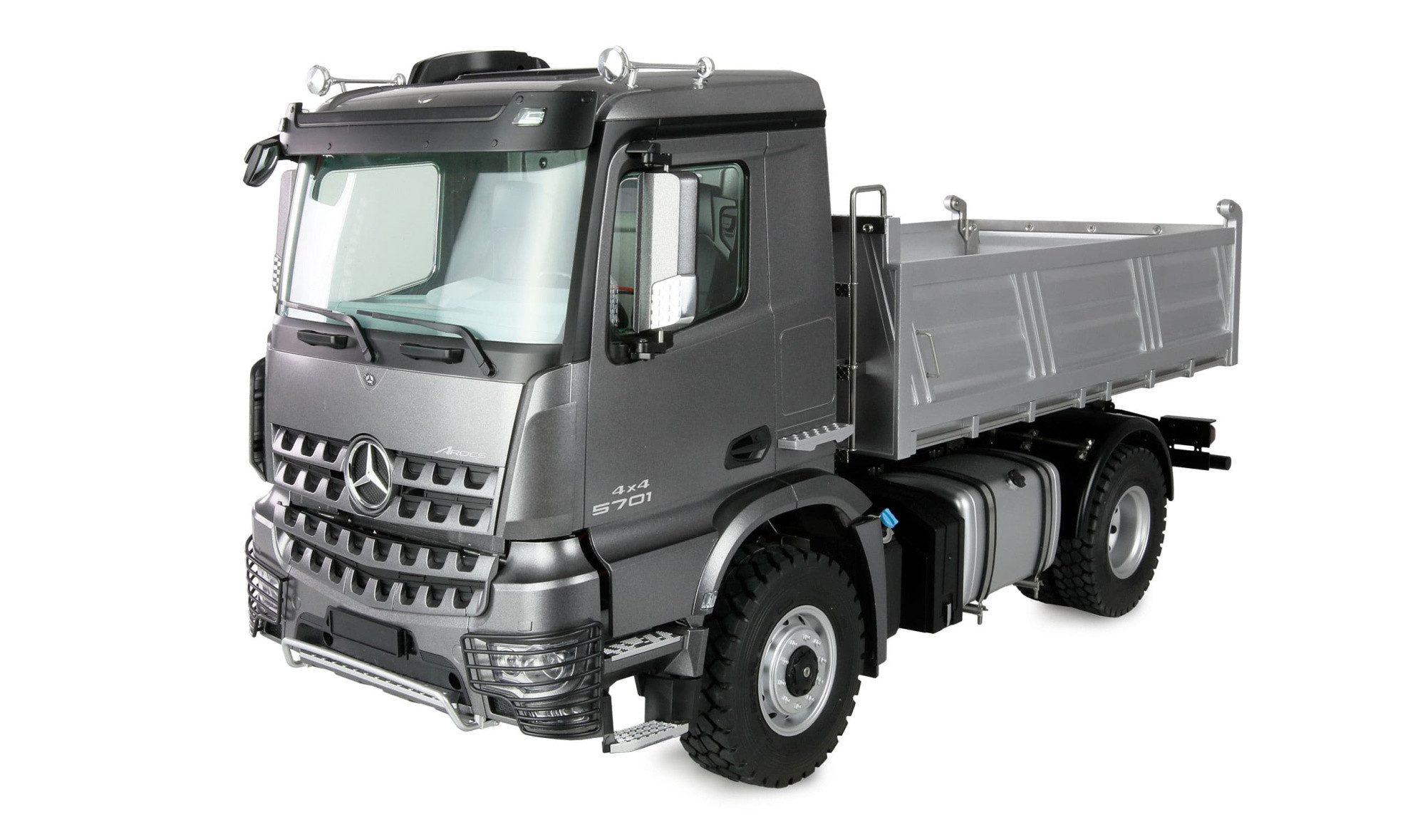 RC-LKW Mercedes Arocs Muldenkipper 1:14 RTR 4WD mit Kippmulde, Sound