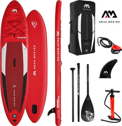 Aqua Marina Inflatable SUP-Board AQUA MARINA Inflatable SUP-Board ++Monster++, (Set, 6 tlg)
