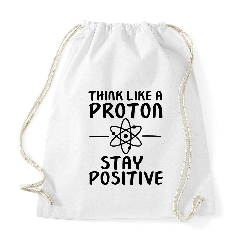 Youth Designz Turnbeutel Proton Baumwoll Tasche Turnbeutel, mit lustigem Print