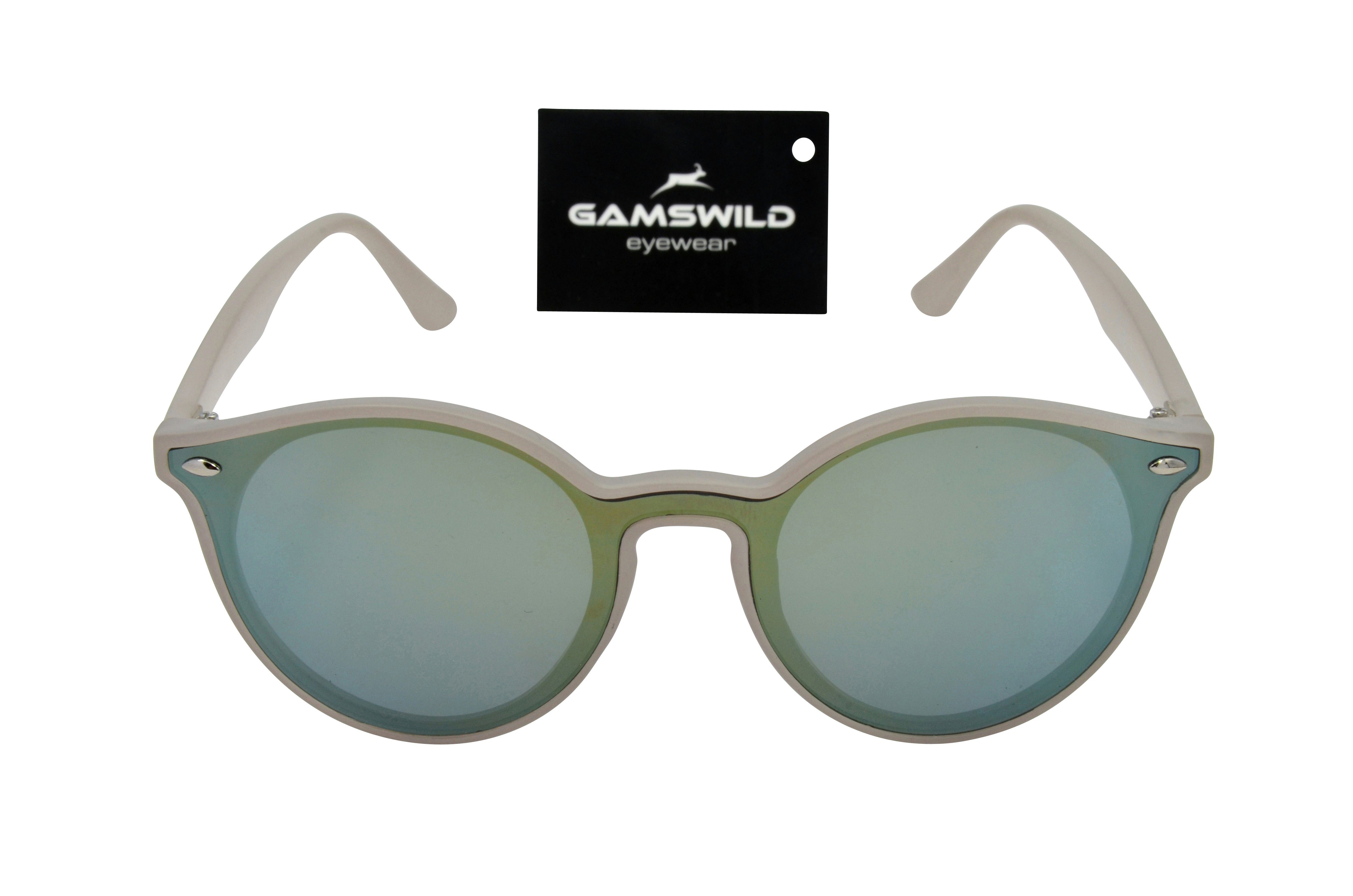 Kinder Kindersonnenbrillen Gamswild Sonnenbrille WM1321 GAMSSTYLE Mode Brille Damenbrille Teenybrille Mädchenbrille Damen, paste