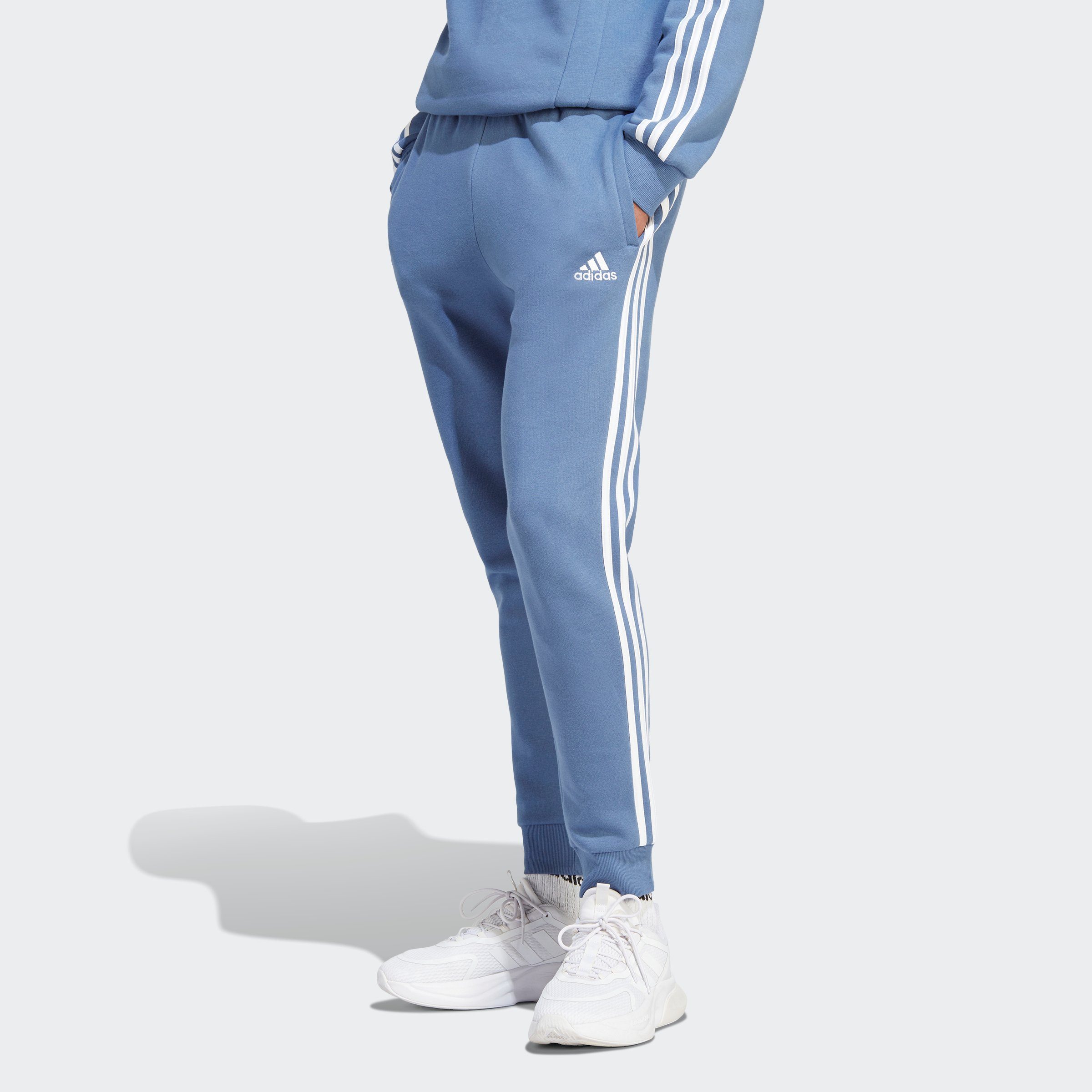 (1-tlg) Sportswear Blue HOSE COLOURBLOCK Sporthose adidas Crew