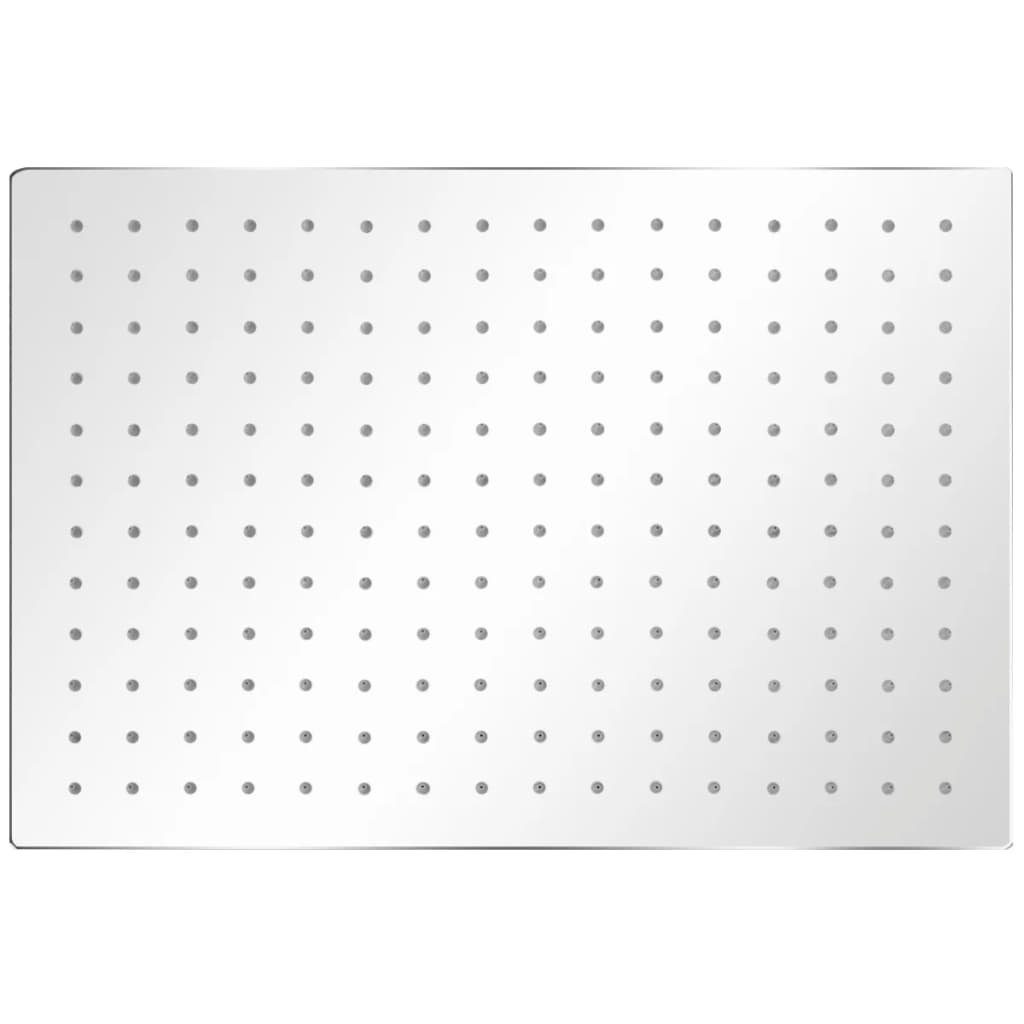 vidaXL Regenduschkopf Regenbrause Edelstahl 30x40 cm günstig online kaufen