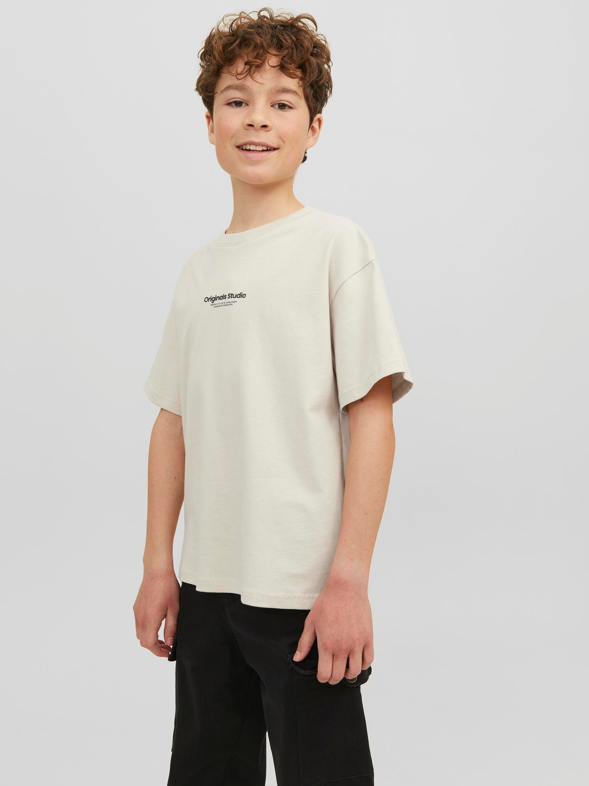 CREW moonbeam T-Shirt Jack JORVESTERBRO JNR & Jones TEE Junior NECK