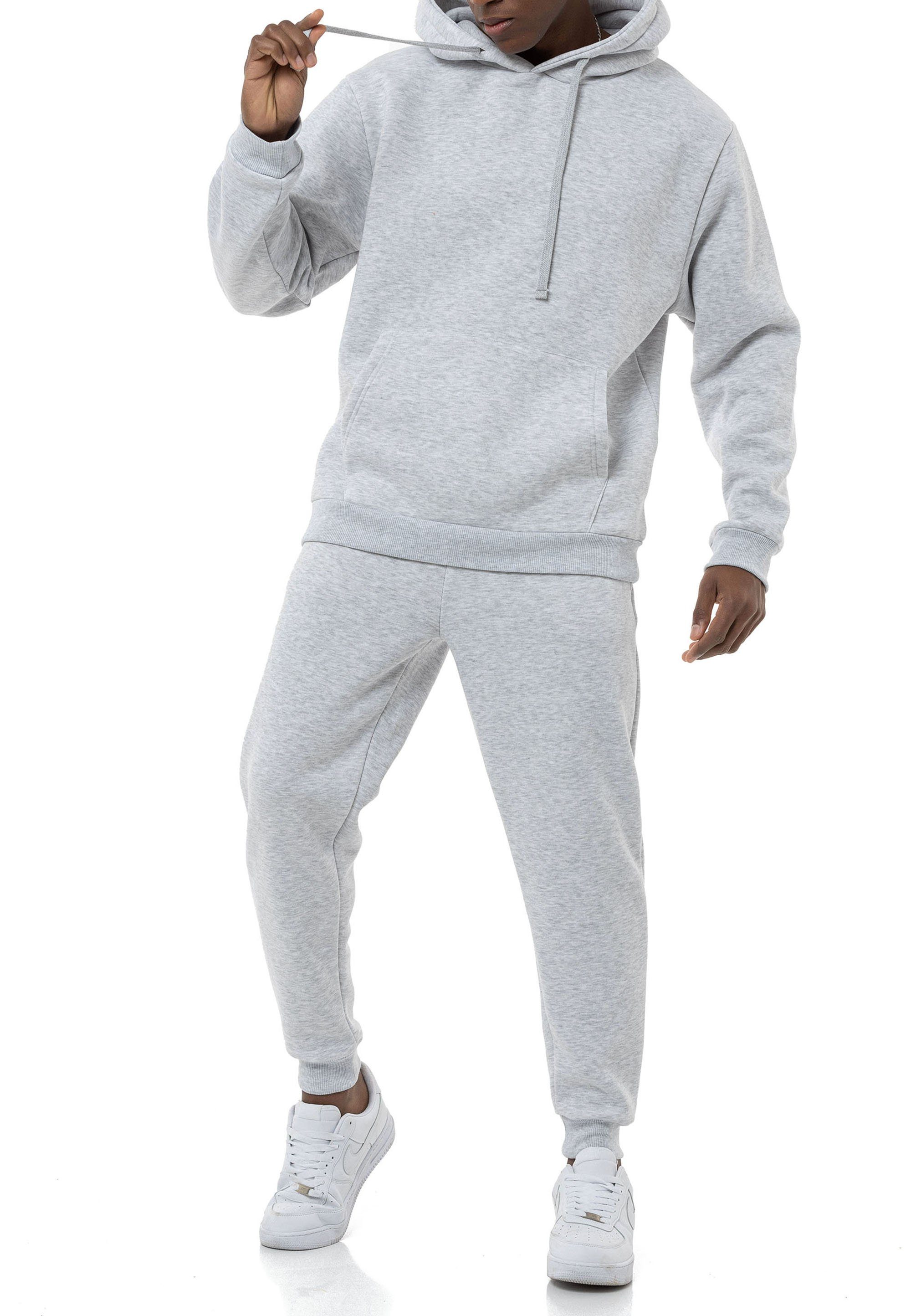RedBridge Jogginganzug Sweat Suit Set Hoodie Hose Premium Loose-Fit (Set, 2 günstig online kaufen
