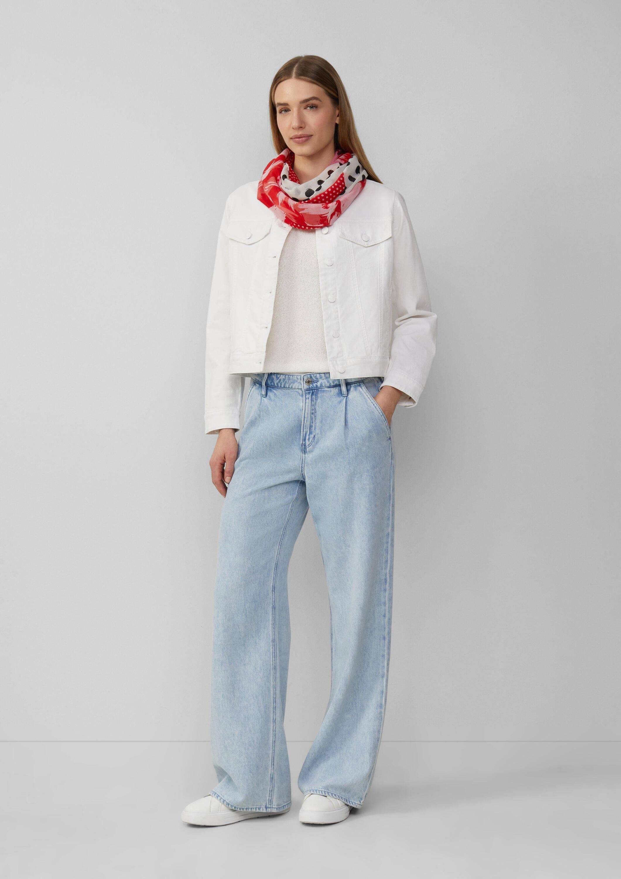 s.Oliver Loop Snood, Gemusterter Snood mit Pünktchen