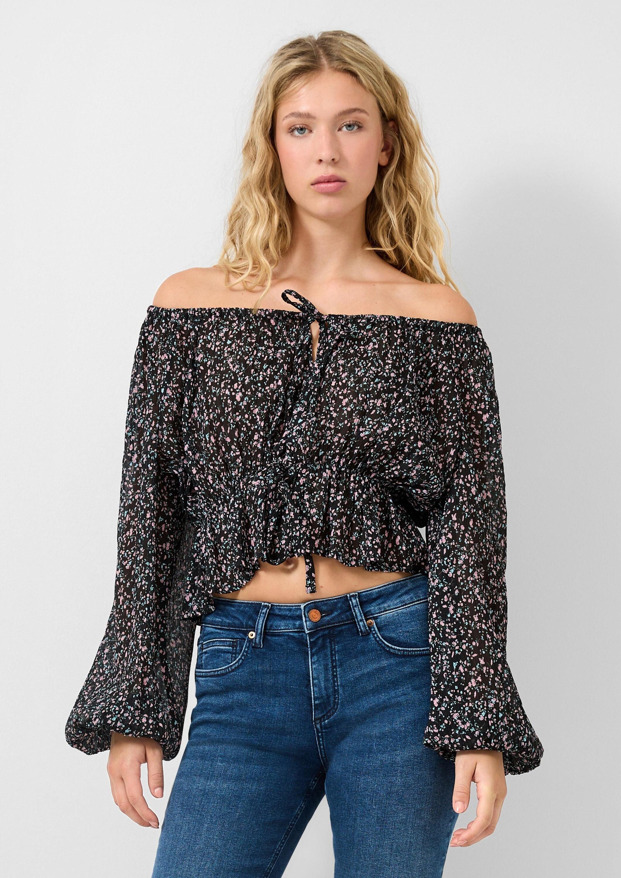 Langarmbluse Bluse