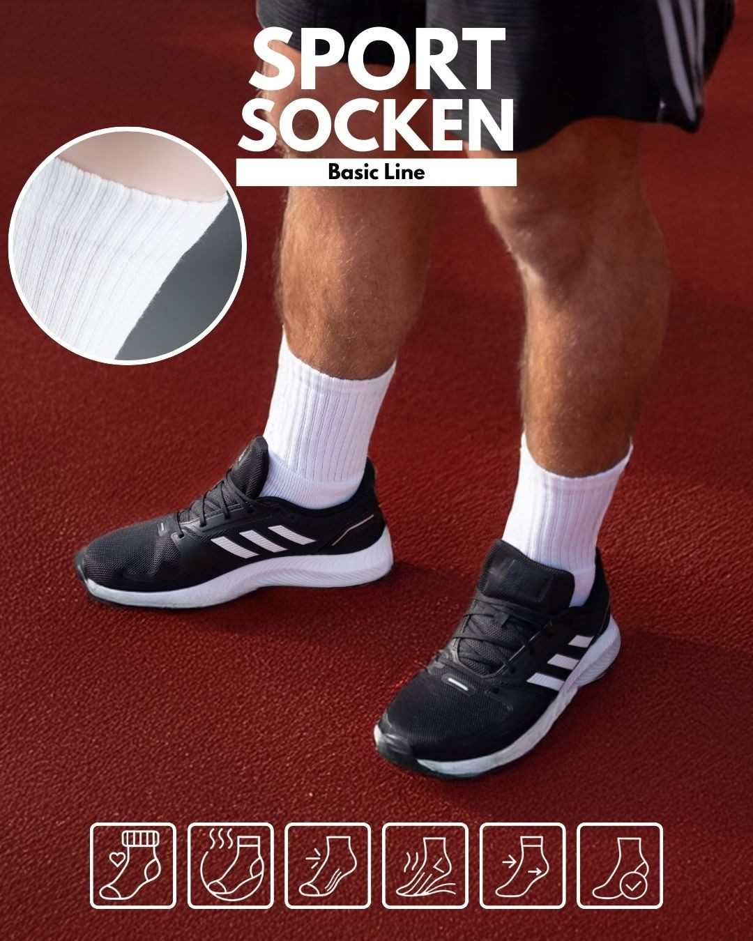 sockenkauf24 Sportsocken 10 Paar Tennissocken Damen günstig online kaufen