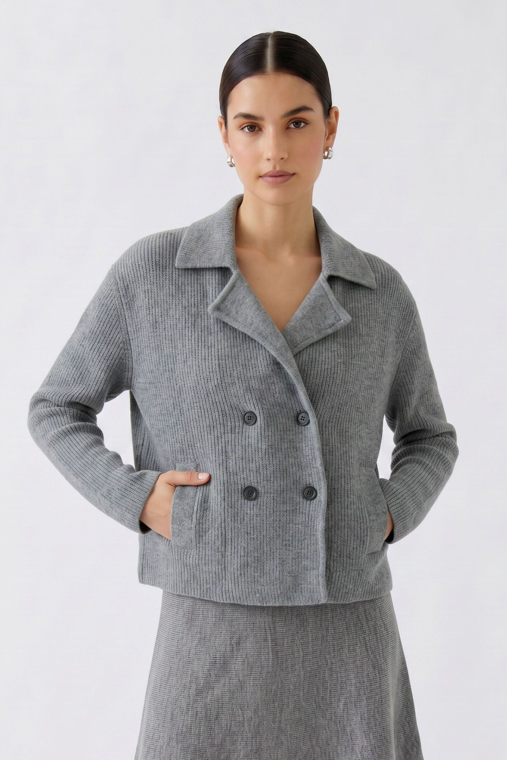 Oui Strickjacke