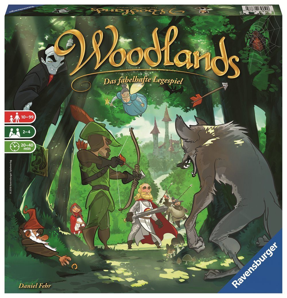 Ravensburger Spiel Ravensburger 26777 Woodlands, Legespiel, Ravensburger 26777 Woodlands, Legespiel, Made in Europe