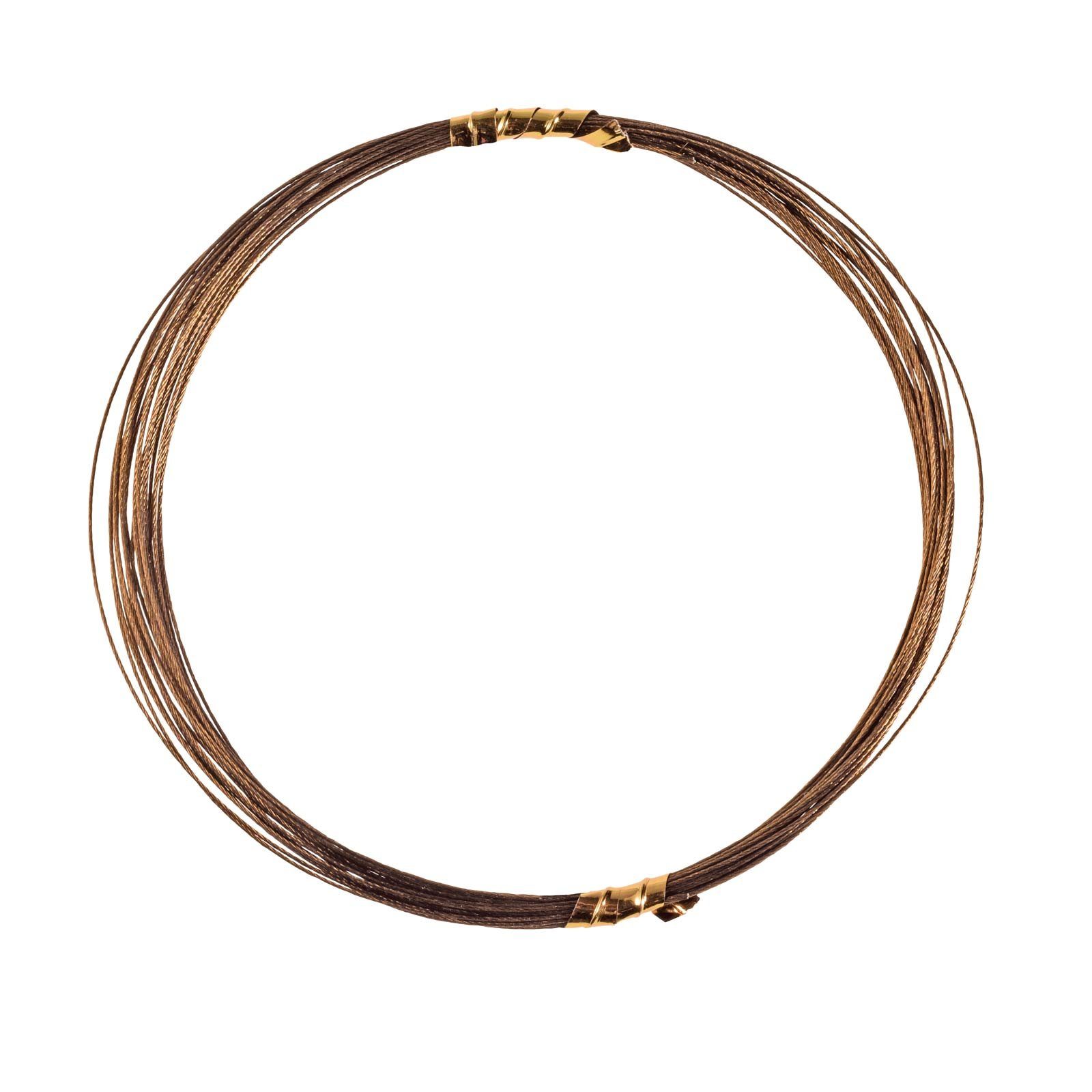 Climax Vorfachschnur, 5 m Длина, Climax Flexsteel 7x7 20kg 5m inkl. Quetschhülsen Stahlvorfach & Raubfischvorfach