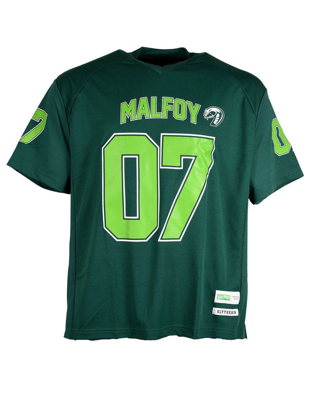 Harry Potter T-Shirt Slytherin Malfoy 07 Football Jersey