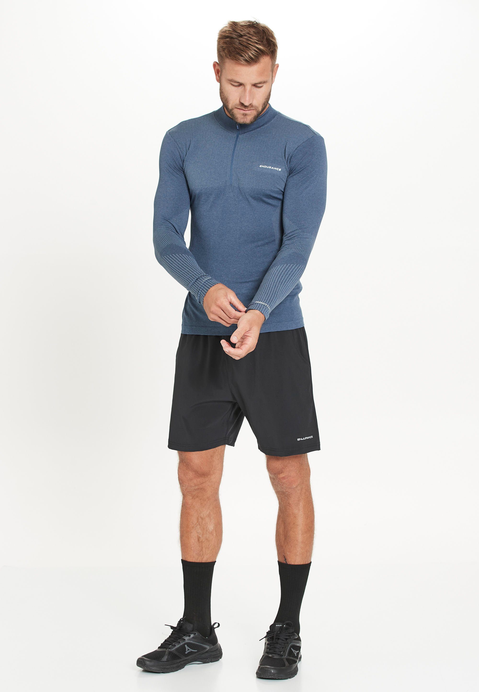 ENDURANCE Funktionsshirt Jaro (1-tlg) mit maximaler Bewegungsfreiheit blau-blau