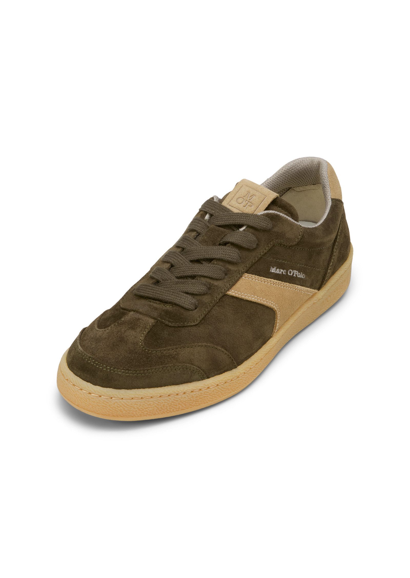 aus softem Veloursleder Sneaker