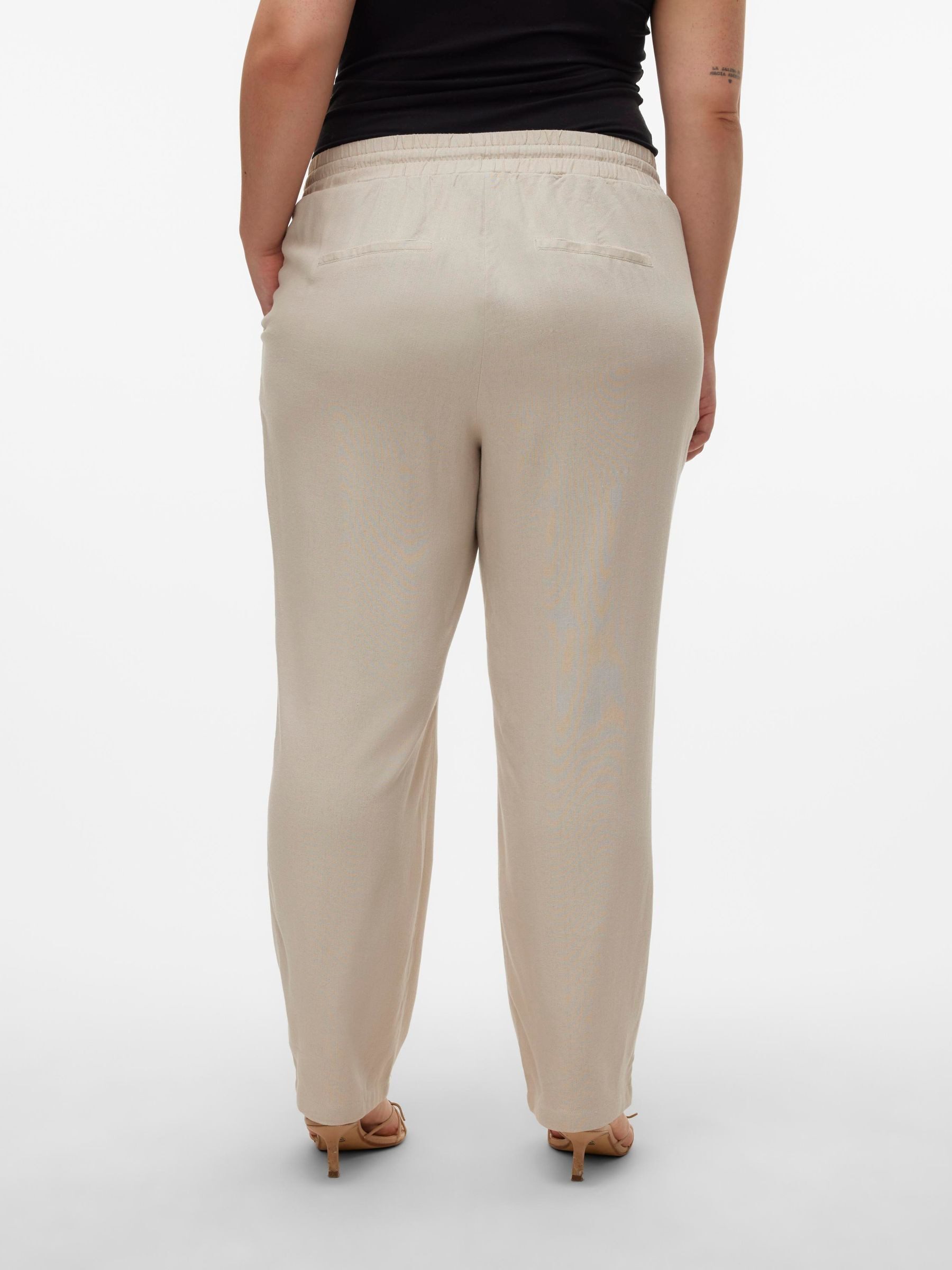 Vero Moda Curve Schlupfhose VMJESMILO ANKLE PANTS WVN GA NOOS CUR Sommerhose