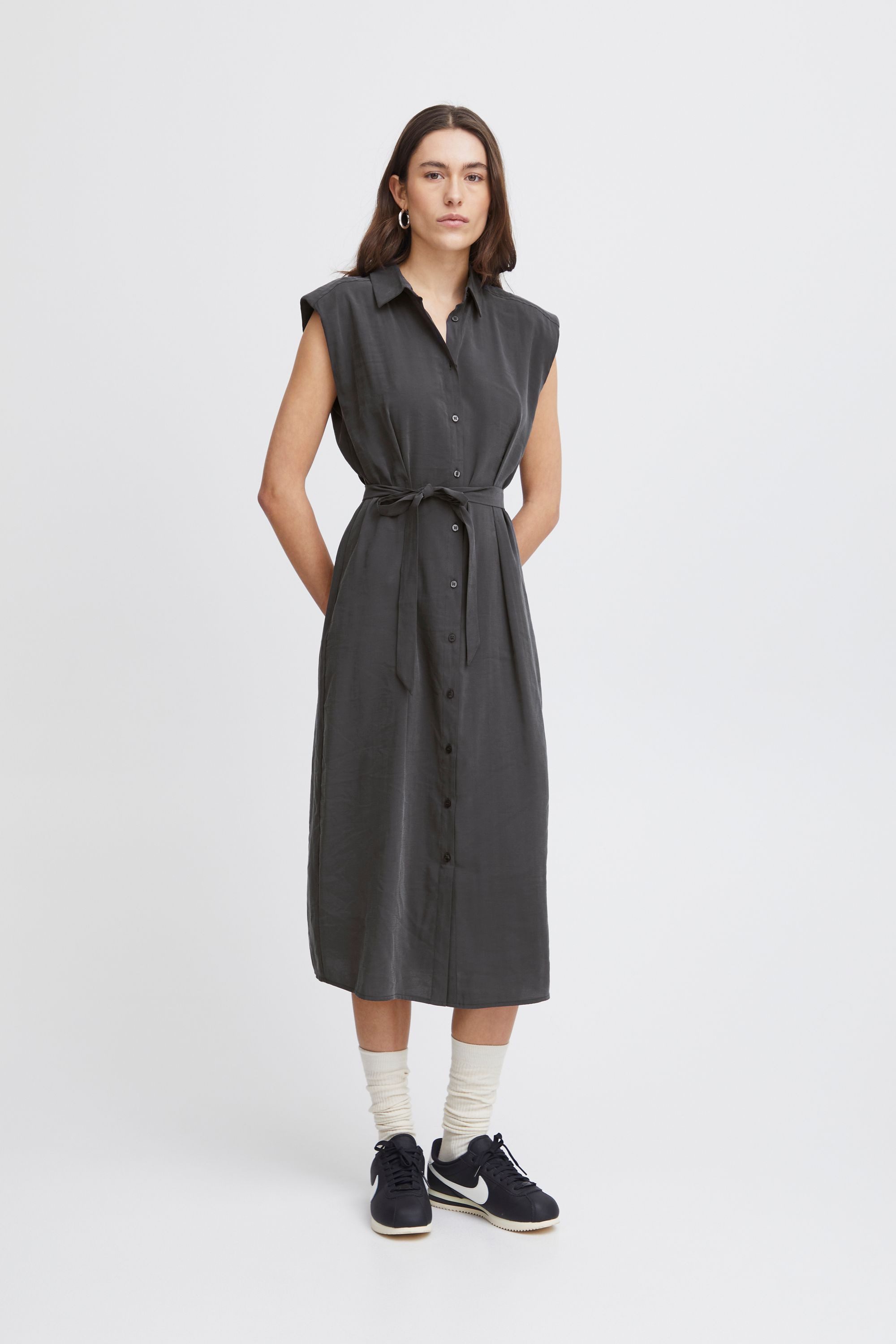 Ichi Blusenkleid IHCINOMA DR sommerliches Blusenkleid günstig online kaufen