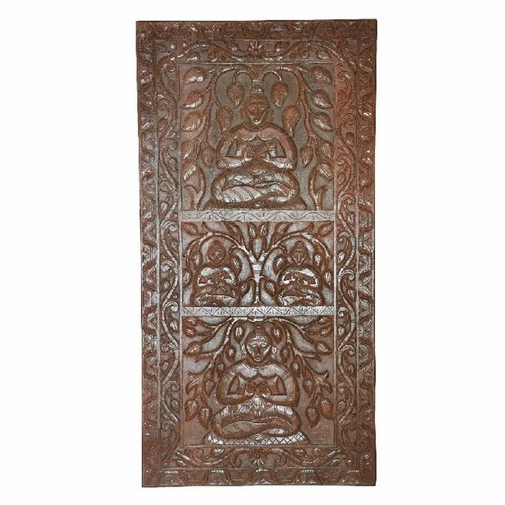 Luxury-Park-Direct Kommode Handgeschnitztes Deko Panel Türblatt aus Indien – Kunstwerk. Luxury-P