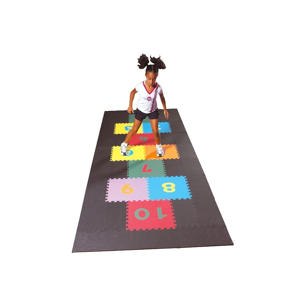 Spordas Kinderteppich Spielteppich Zahlen, Matte frei kombinierbar