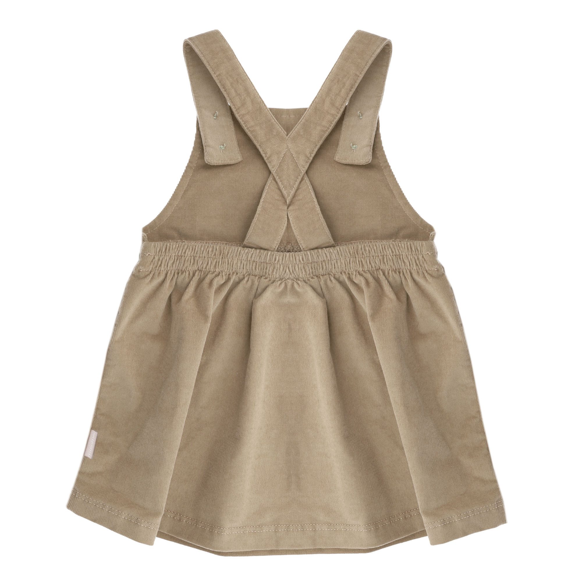 MAXIMO Latzkleid Baumwollmix, Stretch-Cord, mit Trägern, Gummizug, mit Brusttasche