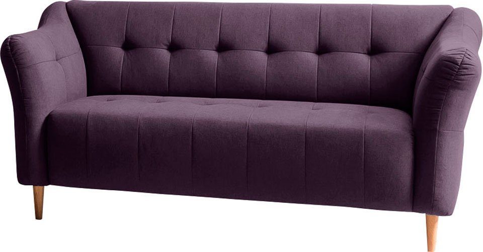 exxpo - sofa fashion 3-Sitzer stellbar mit Holzfüßen, frei im Raum Soraya