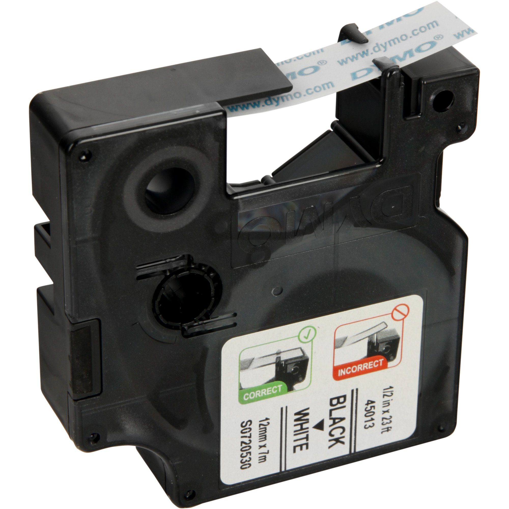 DYMO Drucker- und Kopierpapier Dymo D1 ORIGINAL Schriftband VORTEILSPACK schwarz