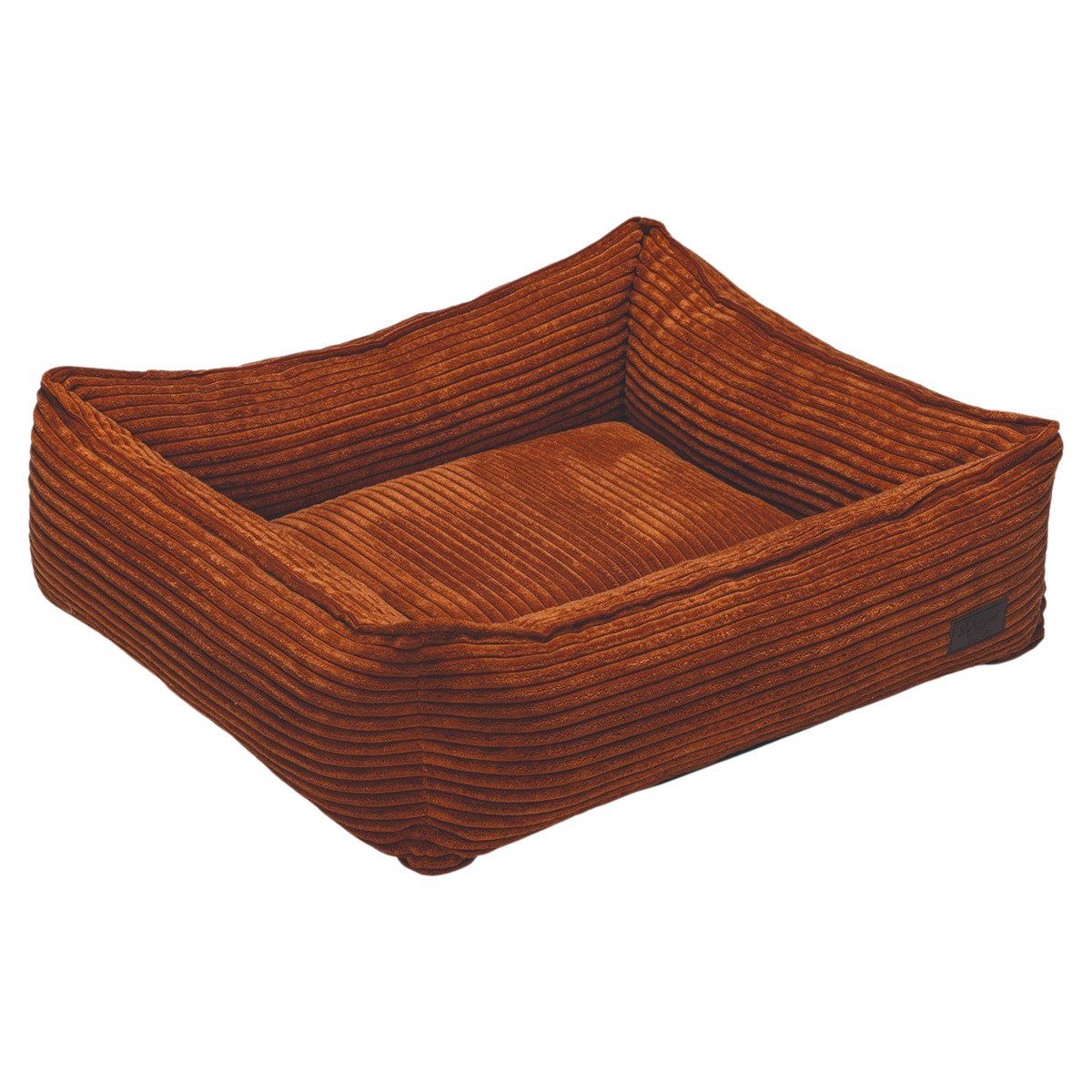 Designed By Lotte Tierbett Hundebett Ribbed terrakotta