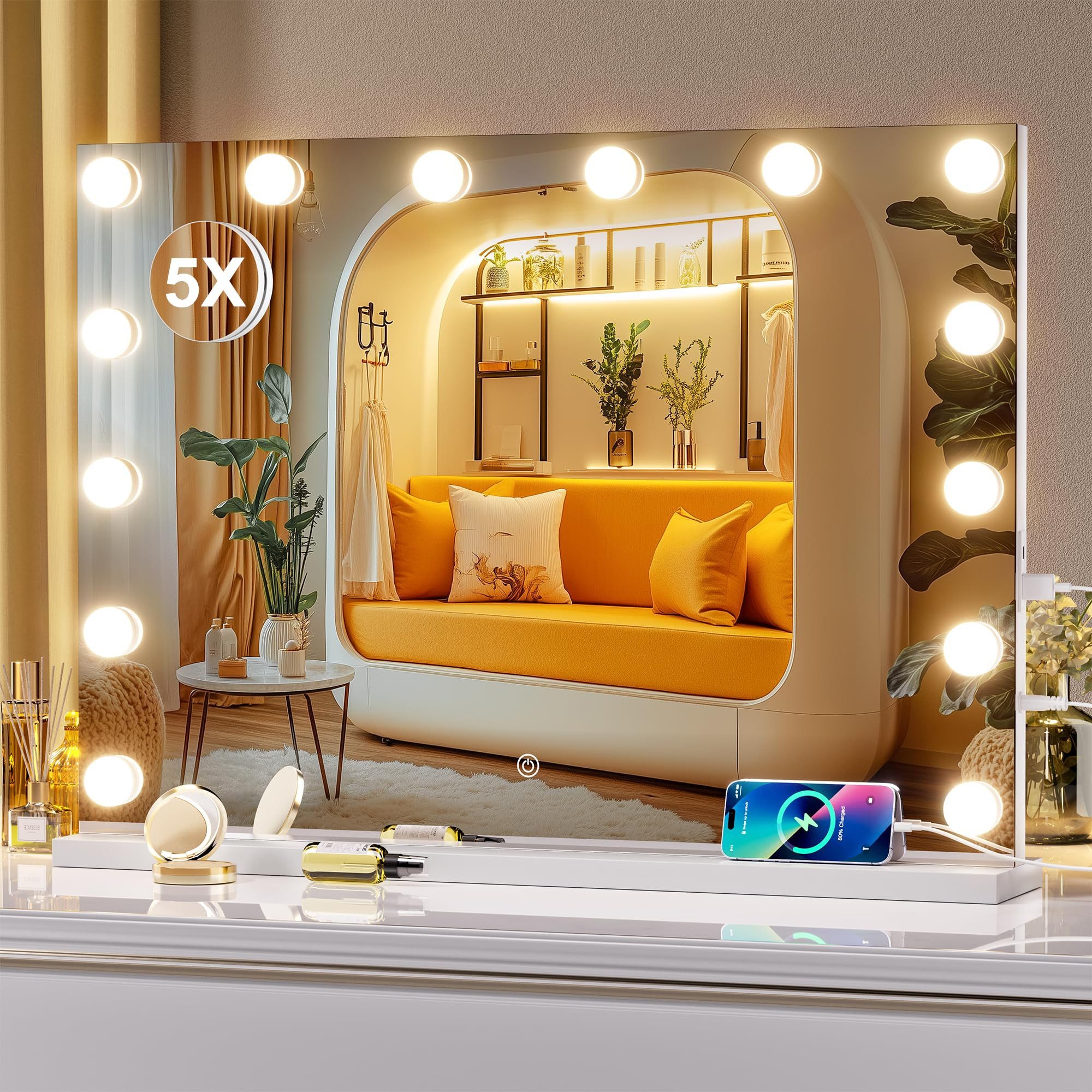 Schlafzimmer Spiegel mit Beleuchtung online kaufen