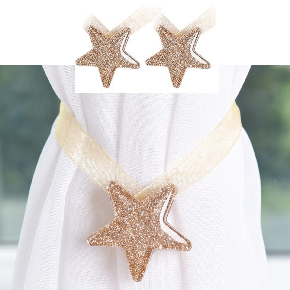 BYSURE Raffhalter, (2-tlg), Magnet Vorhangschnalle, 2 günstig online kaufen