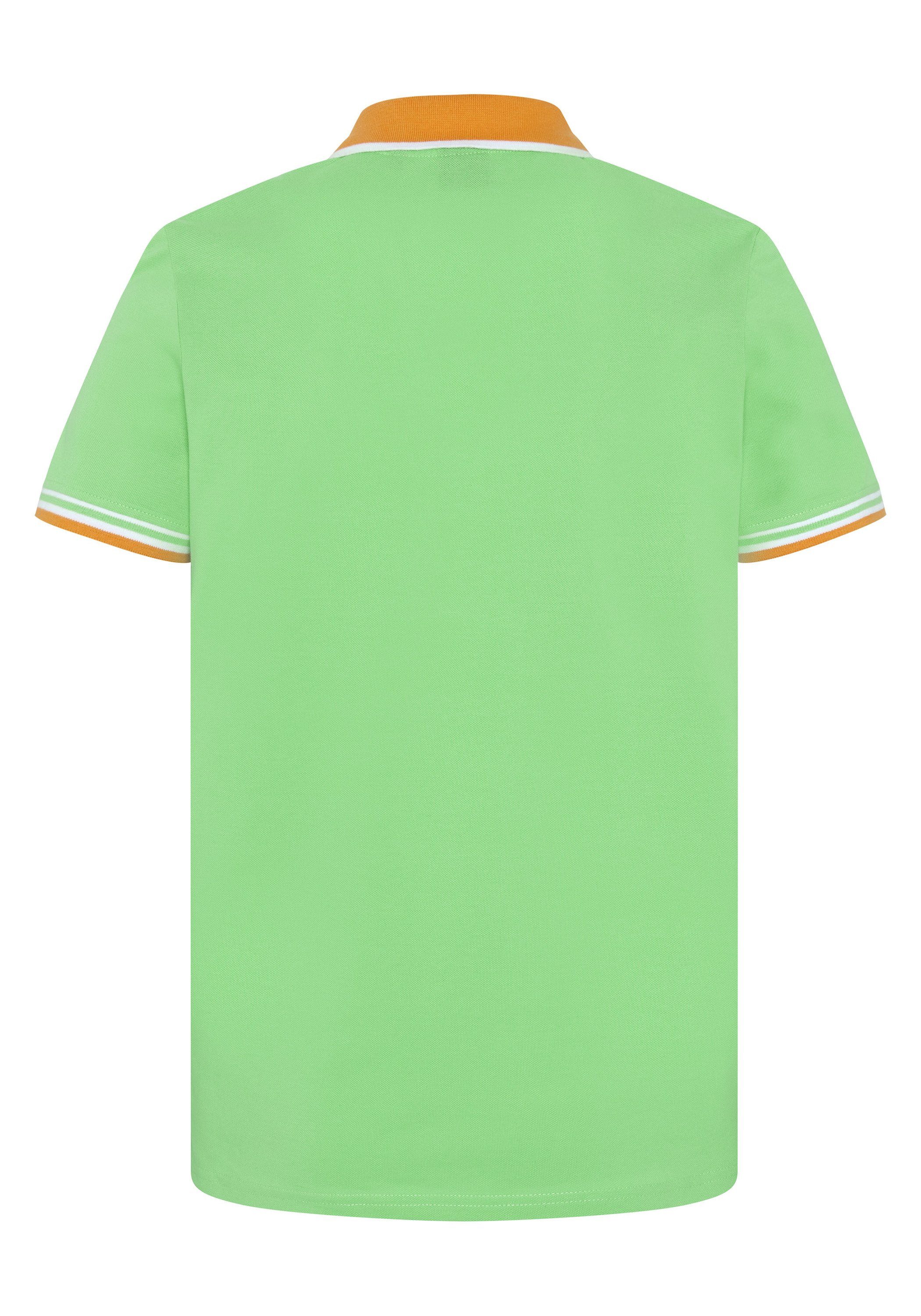 Polo Sylt Poloshirt mit Kontrast-Akzenten