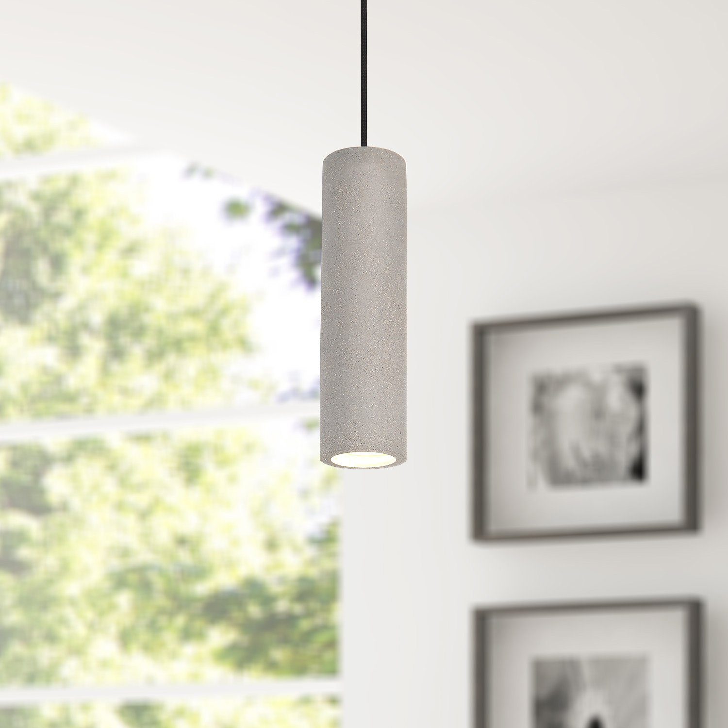 Esszimmer TOBI, Wohnzimmer LED, GU10, Für Home Lampe Paco Pendelleuchte Höhenverstellbar Leuchtmittel, Küche, ohne