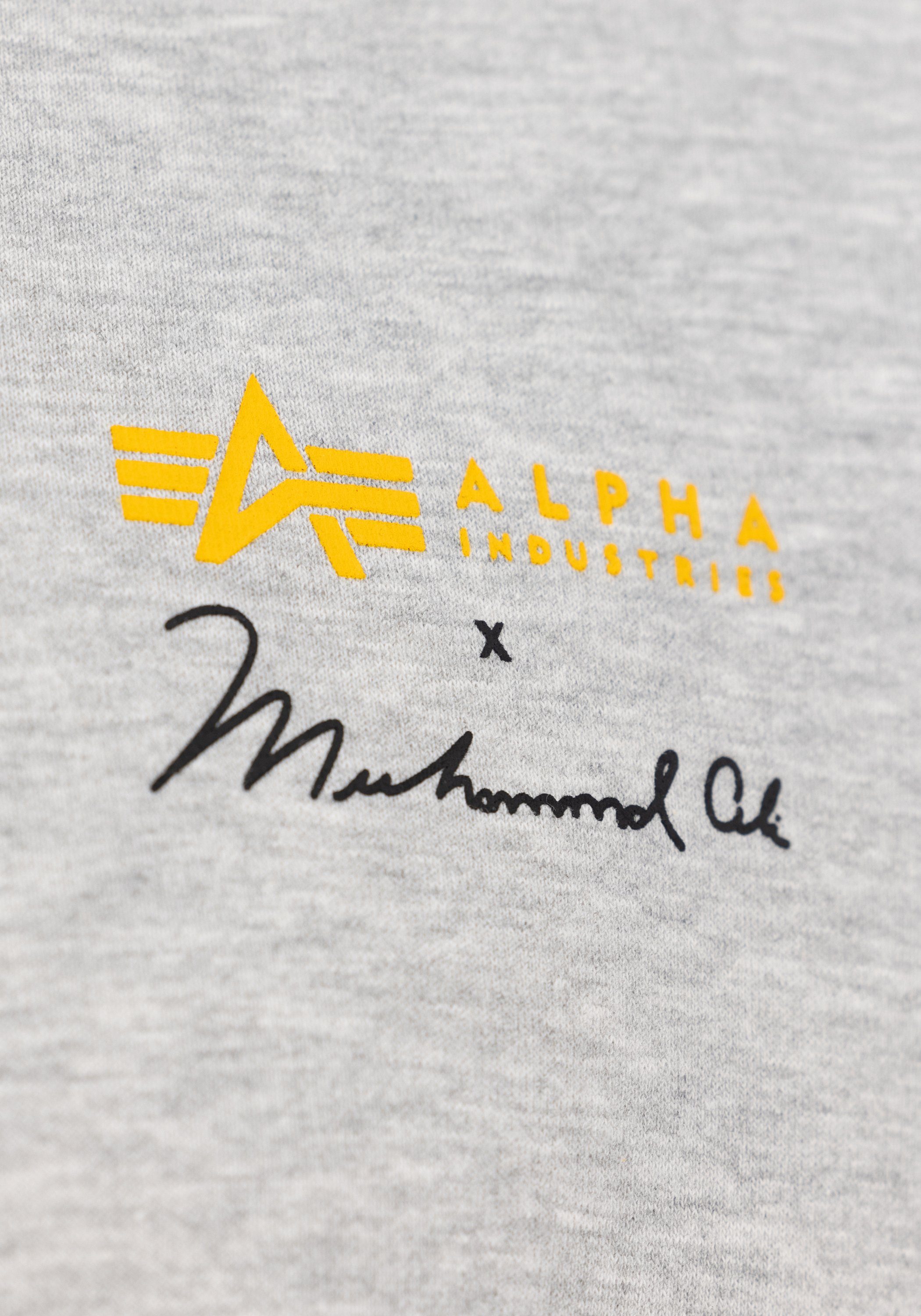 Hoodies Industries Alpha grey heather Ali Men Alpha BP Muhammad - Industries Hoody Hoodie