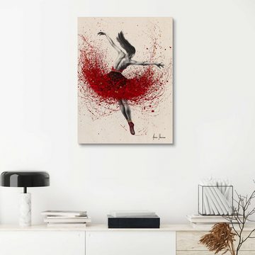 Posterlounge Holzbild Ashvin Harrison, Scarlet Sensation Dance, Schlafzimmer Malerei