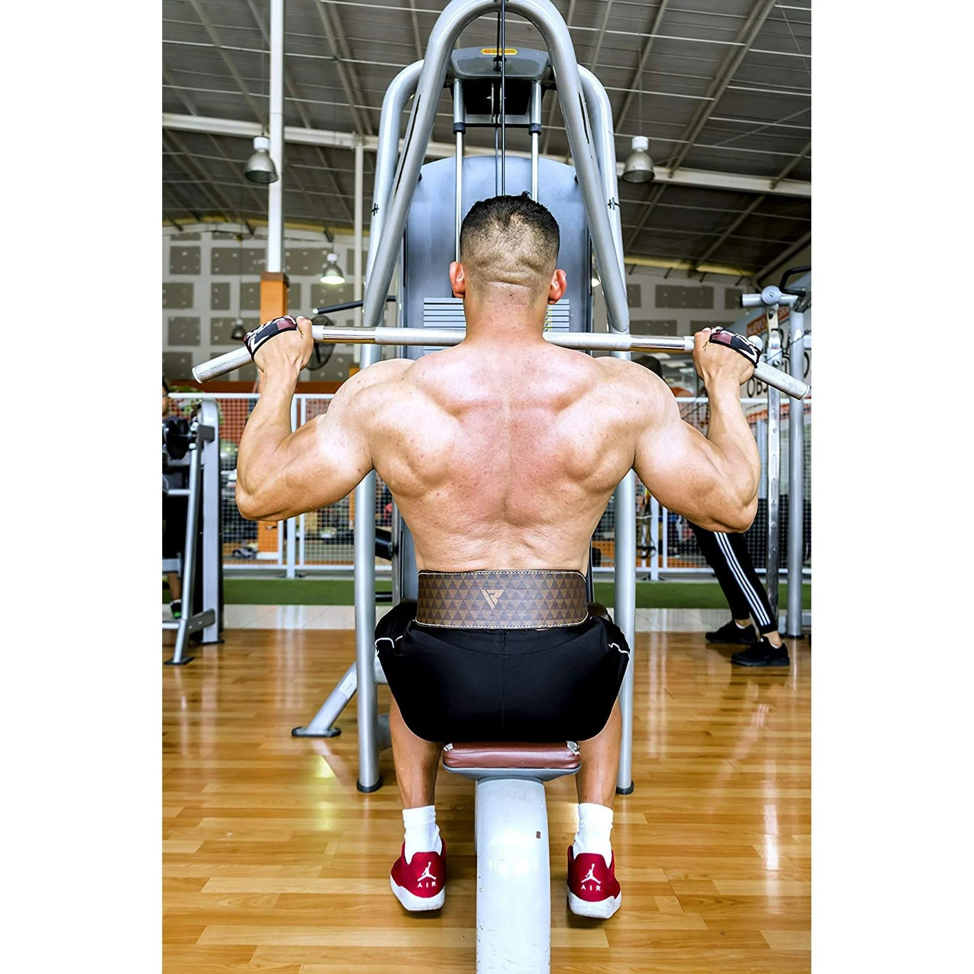RDX Sports Rückenbandage RDX ARLO GewichtheberGürtel 4 Zoll in Leder