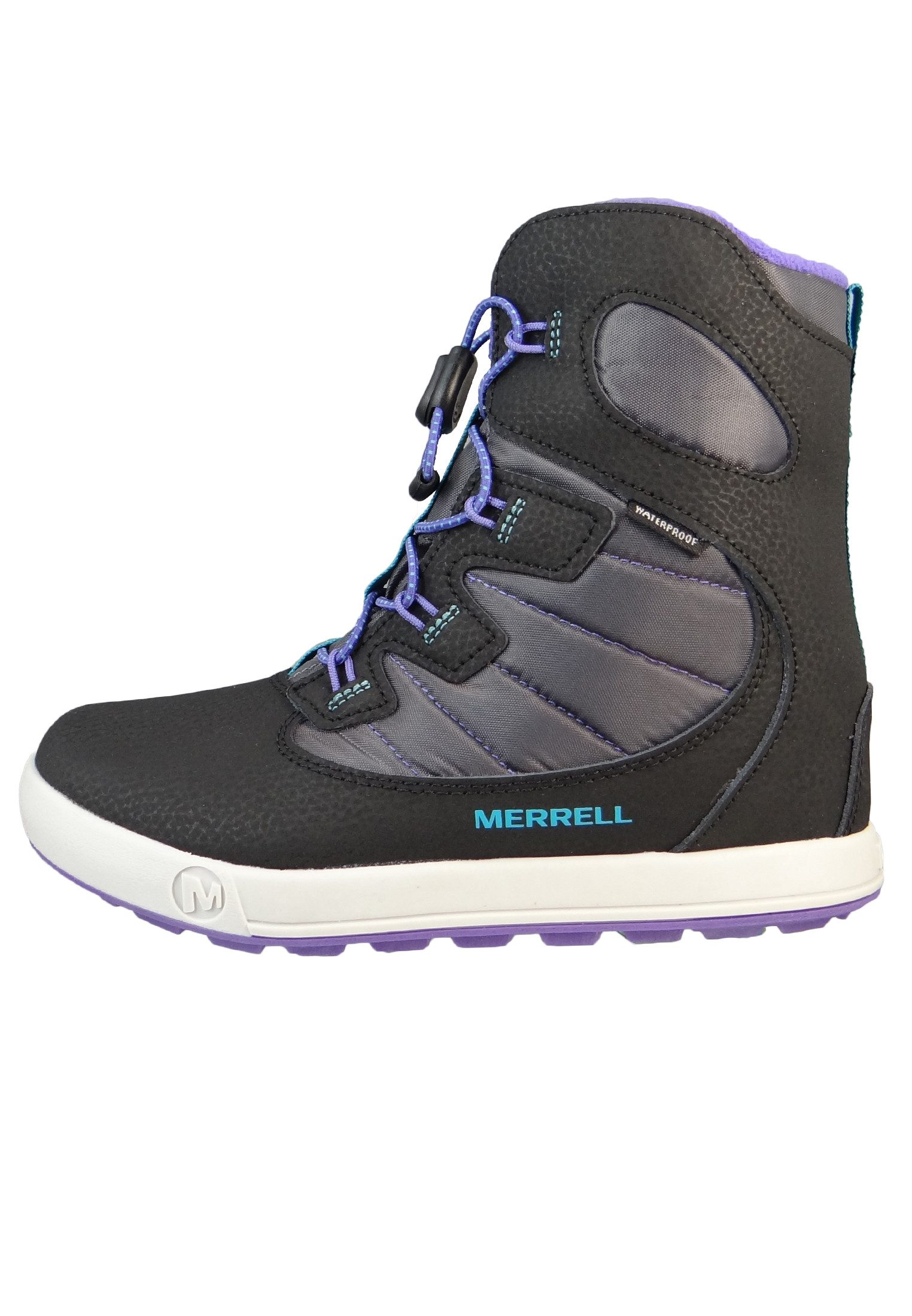 Merrell MK167148 Snow Bank 4.0 WTRPF Black/Purple Snowboots