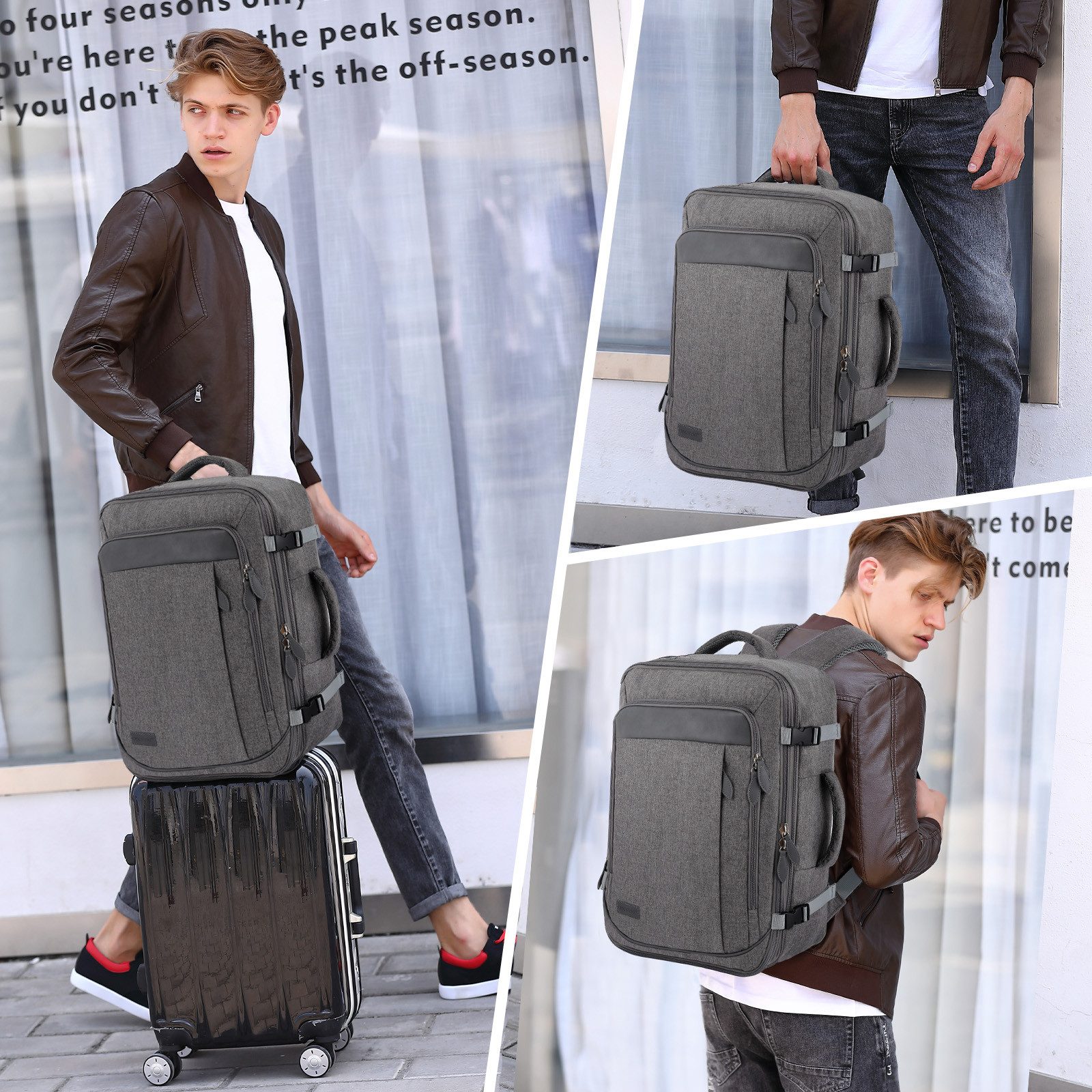 TAN.TOMI Reiserucksack Handgepäck 51*37*18 CM Reiserucksack günstig online kaufen