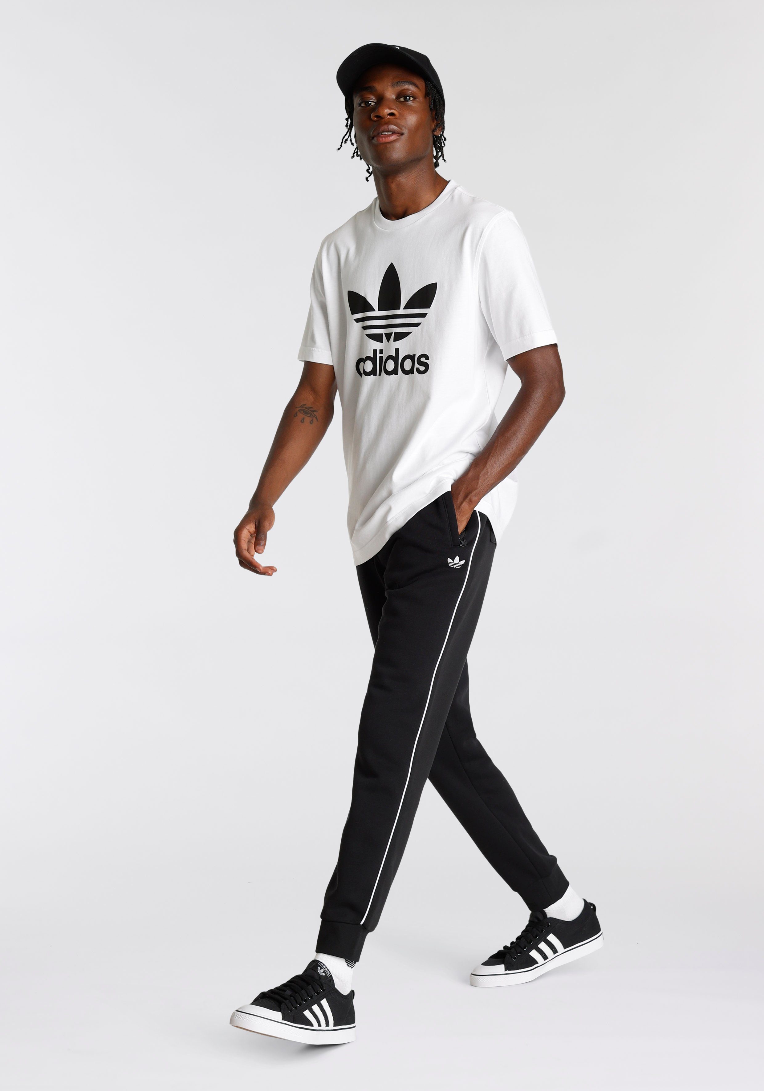 CLASSICS TREFOIL / ADICOLOR T-Shirt adidas Black White Originals