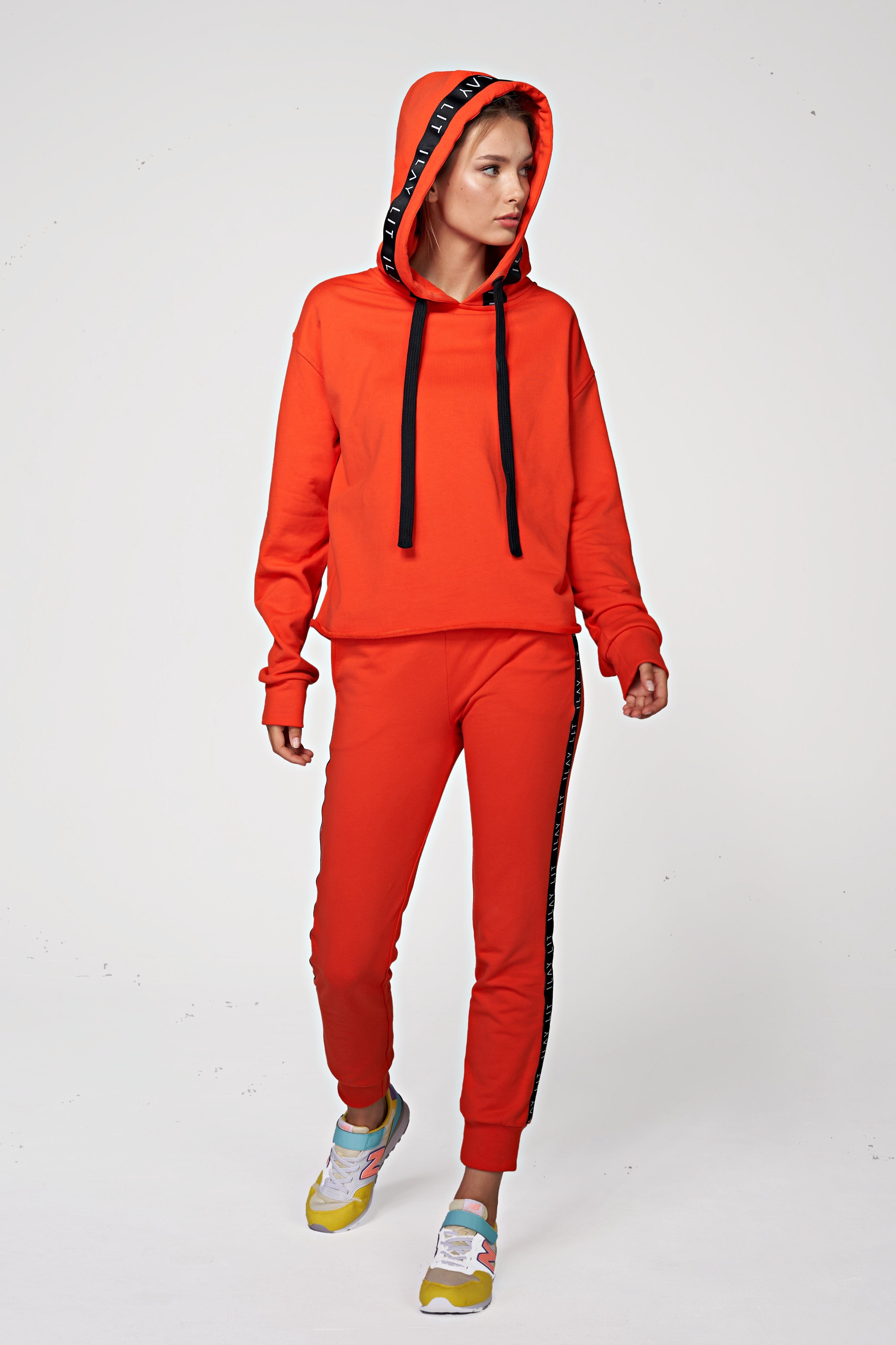 Hoodie Oversized Holy Hoodie Coral