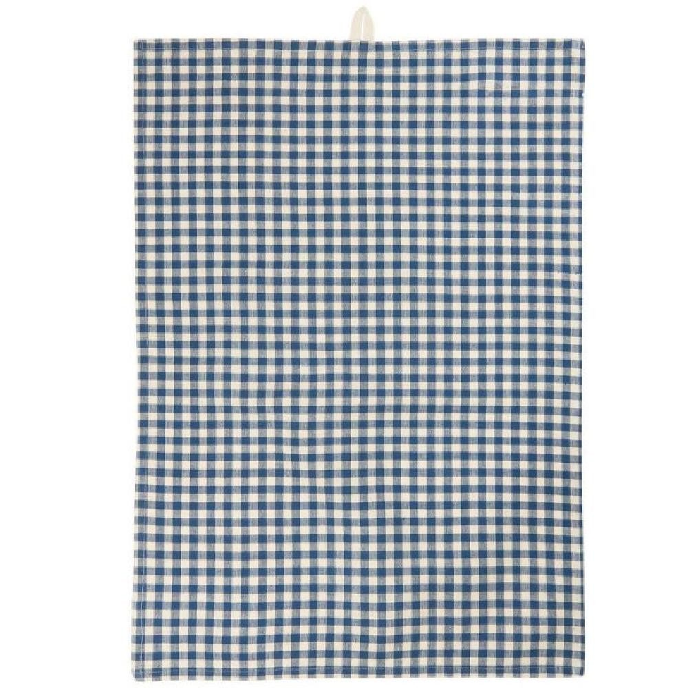 Ib Laursen Geschirrtuch Ib Laursen Geschirrtuch Lucas Dunkelblau mit Karos günstig online kaufen