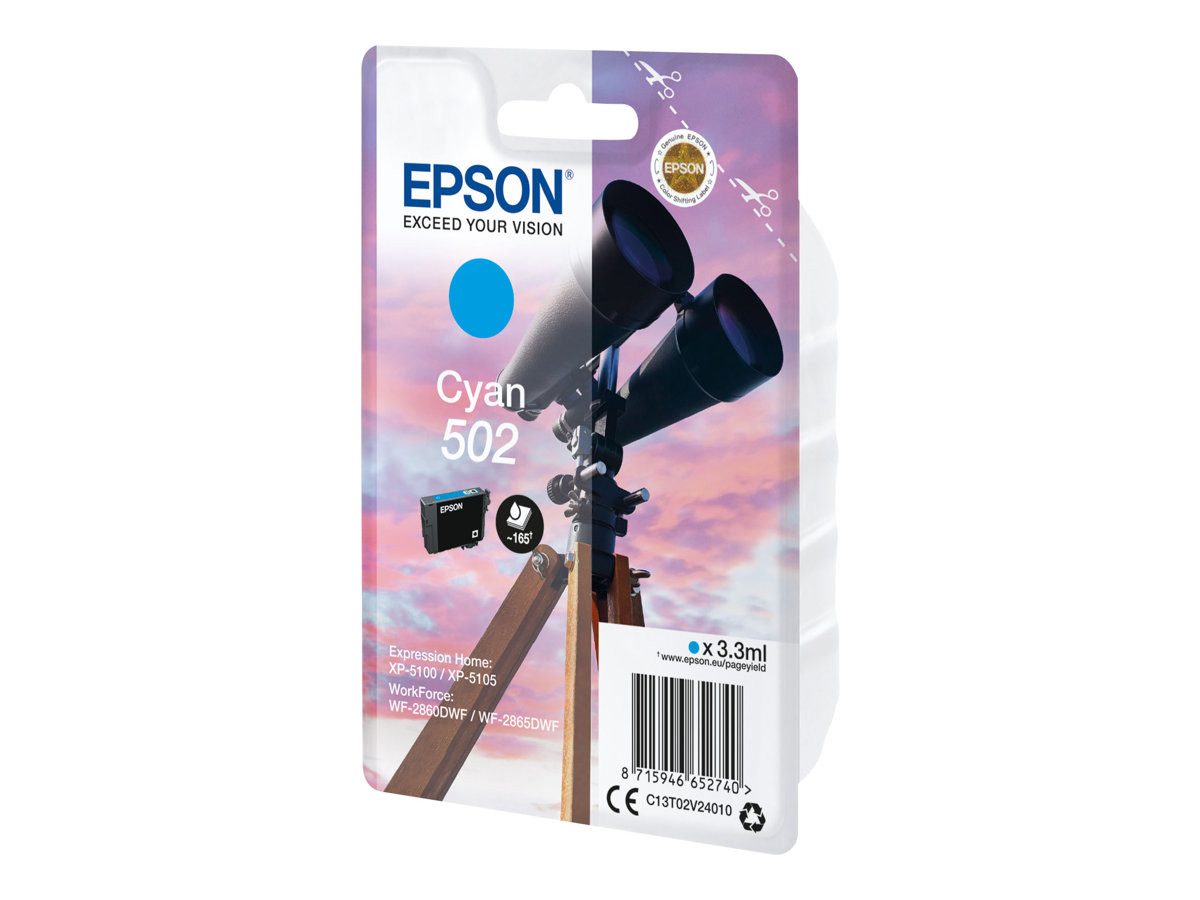 Thumbnail - Epson EPSON Ink/502 Binocular 3.3ml CY Tintenpatrone