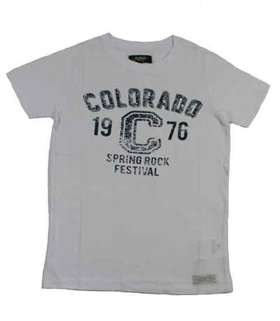 COLORADO DENIM T-Shirt »Colorado Walter Boys T-Shirt Basic white« (1-tlg)