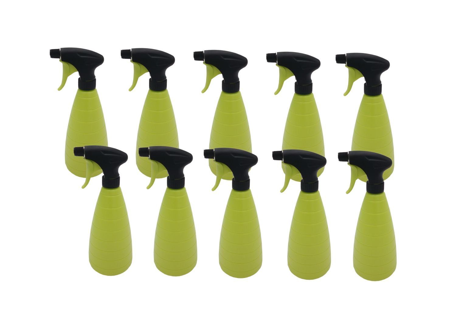 Sprühflasche 10x Handsprüher Sprühflasche 785ml grün Pumpflasche Wassersprüher Zers