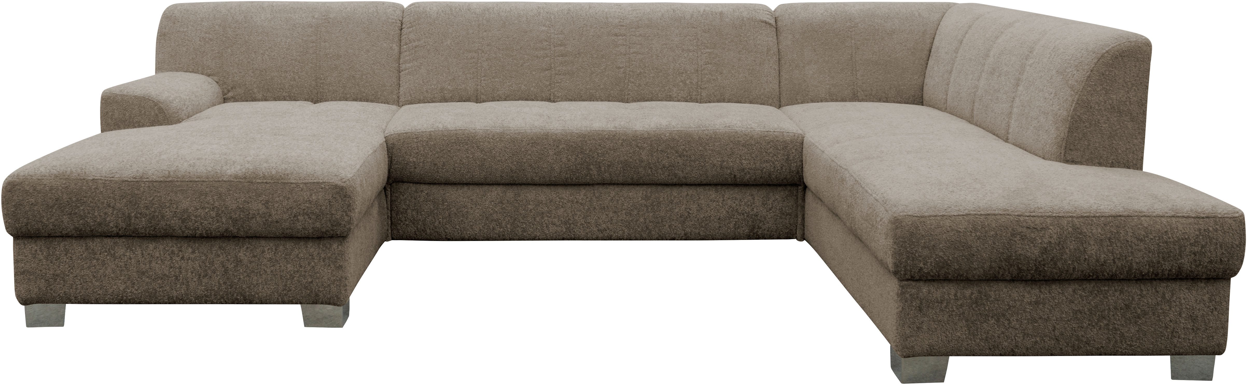 OTTO home Wohnlandschaft Lolland 296 x 195 cm, modern, mit Steppungen, mittelfester Sitz, mit Schlaffunktion, U-Form, aus Pet Friendly Bezug – Bild 2 von 5