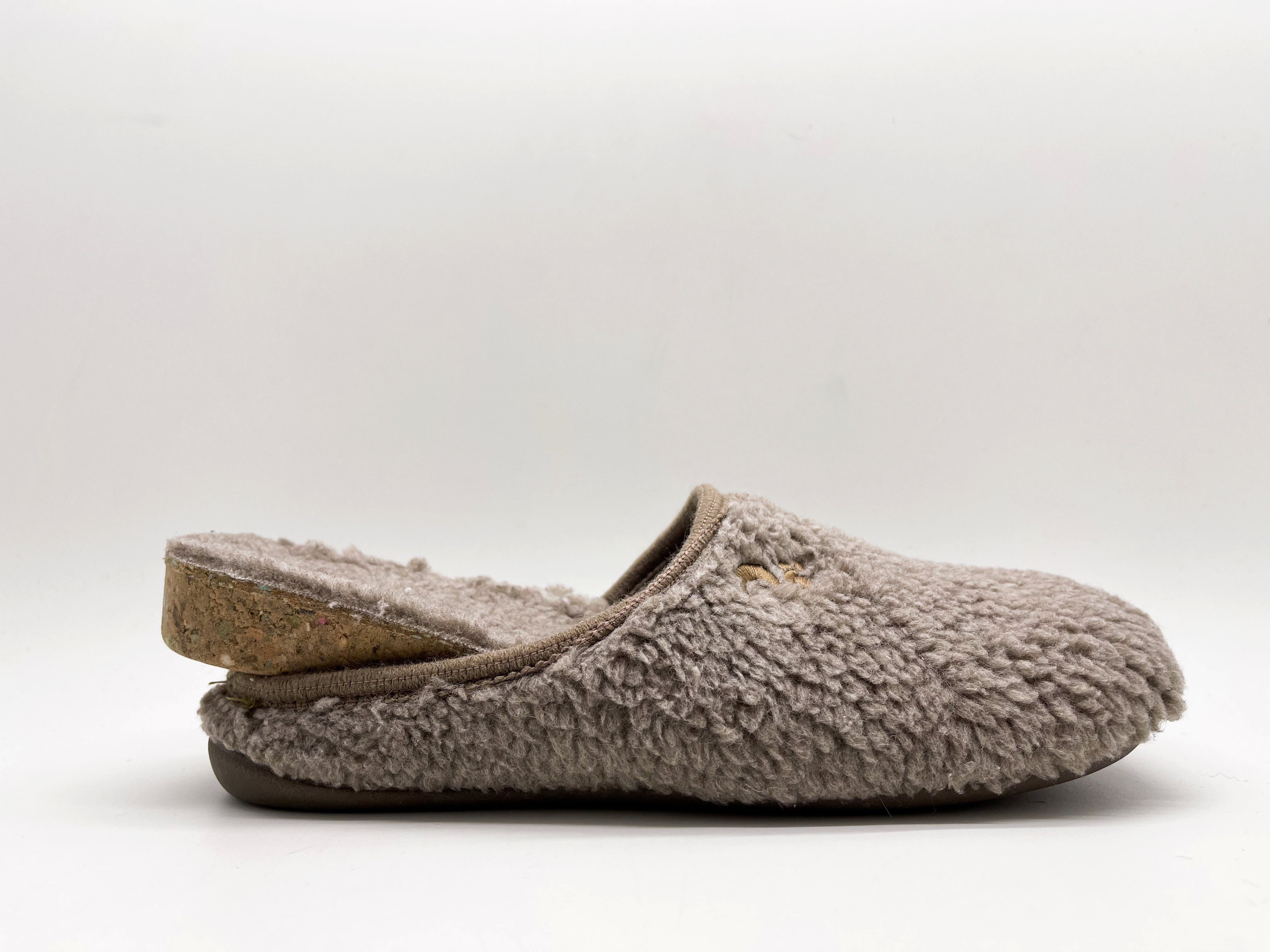 thies 1856 Eco Teddy Slipper Vegan Slipper – Bild 5 von 5