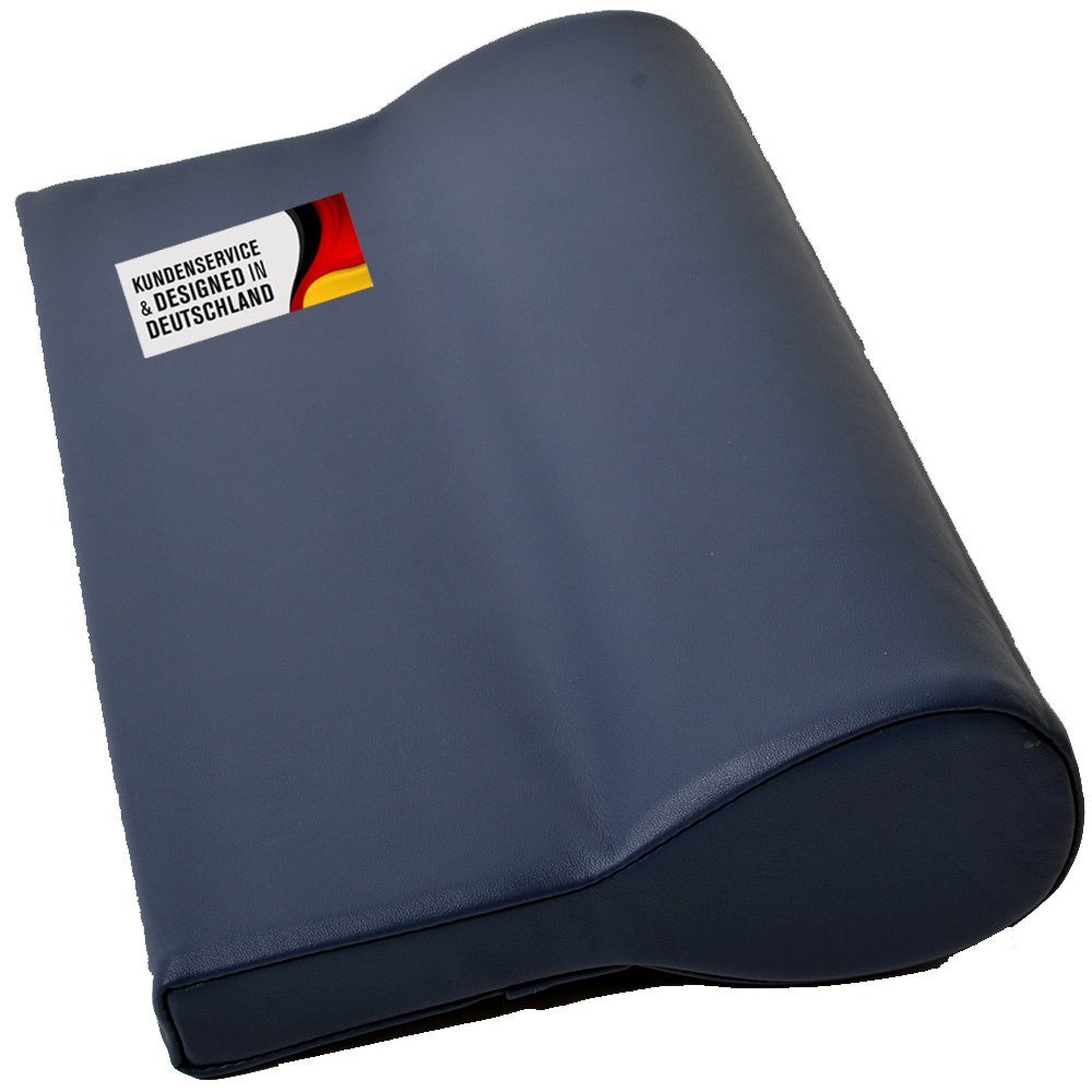 Duke-Handel Nackenkissen Nackenkissen, Nackenpolster, Nackenhörnchen, Stützkissen, 1-tlg., ölabweisender Kunstlederbezug - "Super-Soft" - angenehm und weich