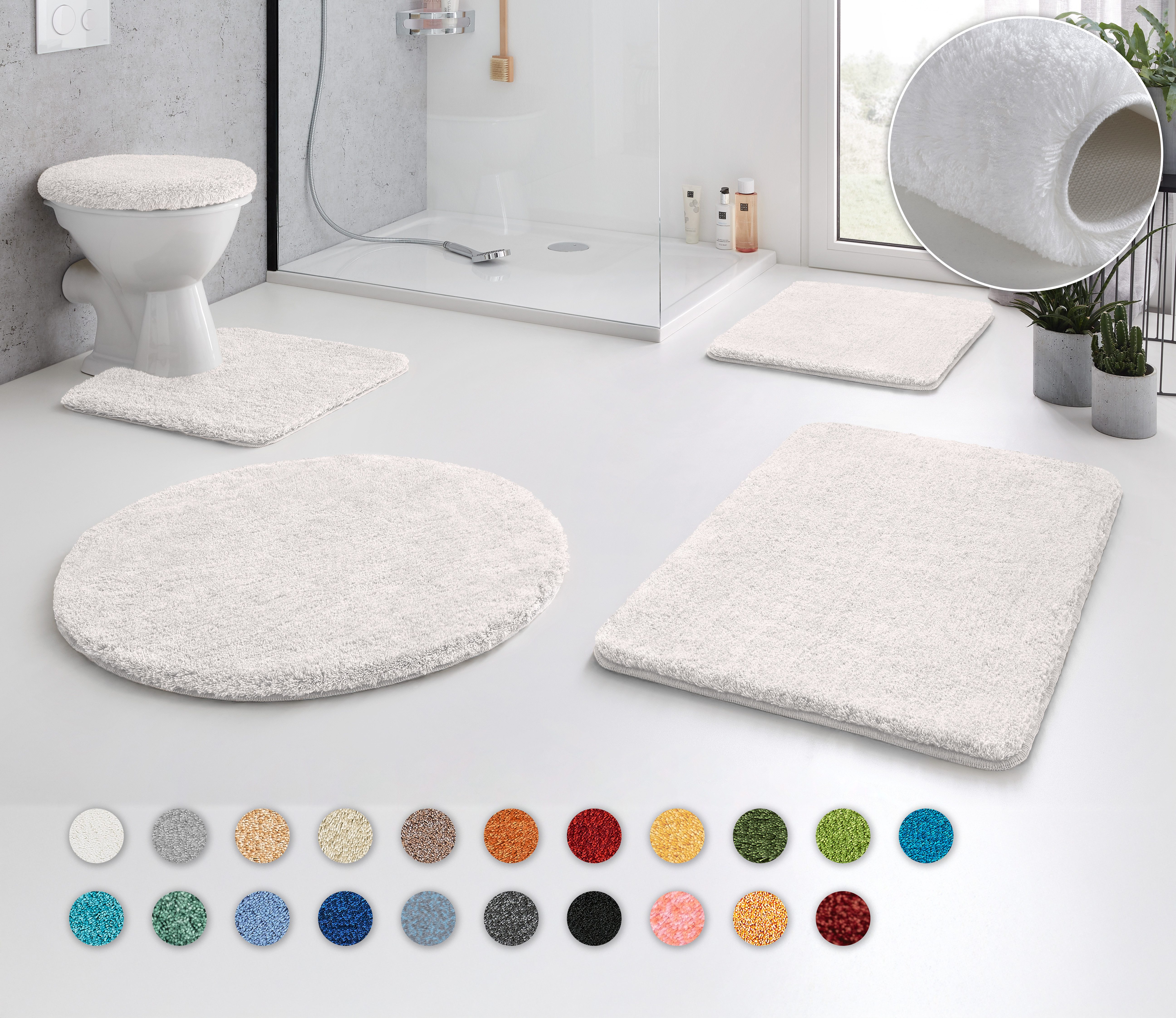 Kleine Wolke Badematte RELAX, Höhe 30 günstig online kaufen