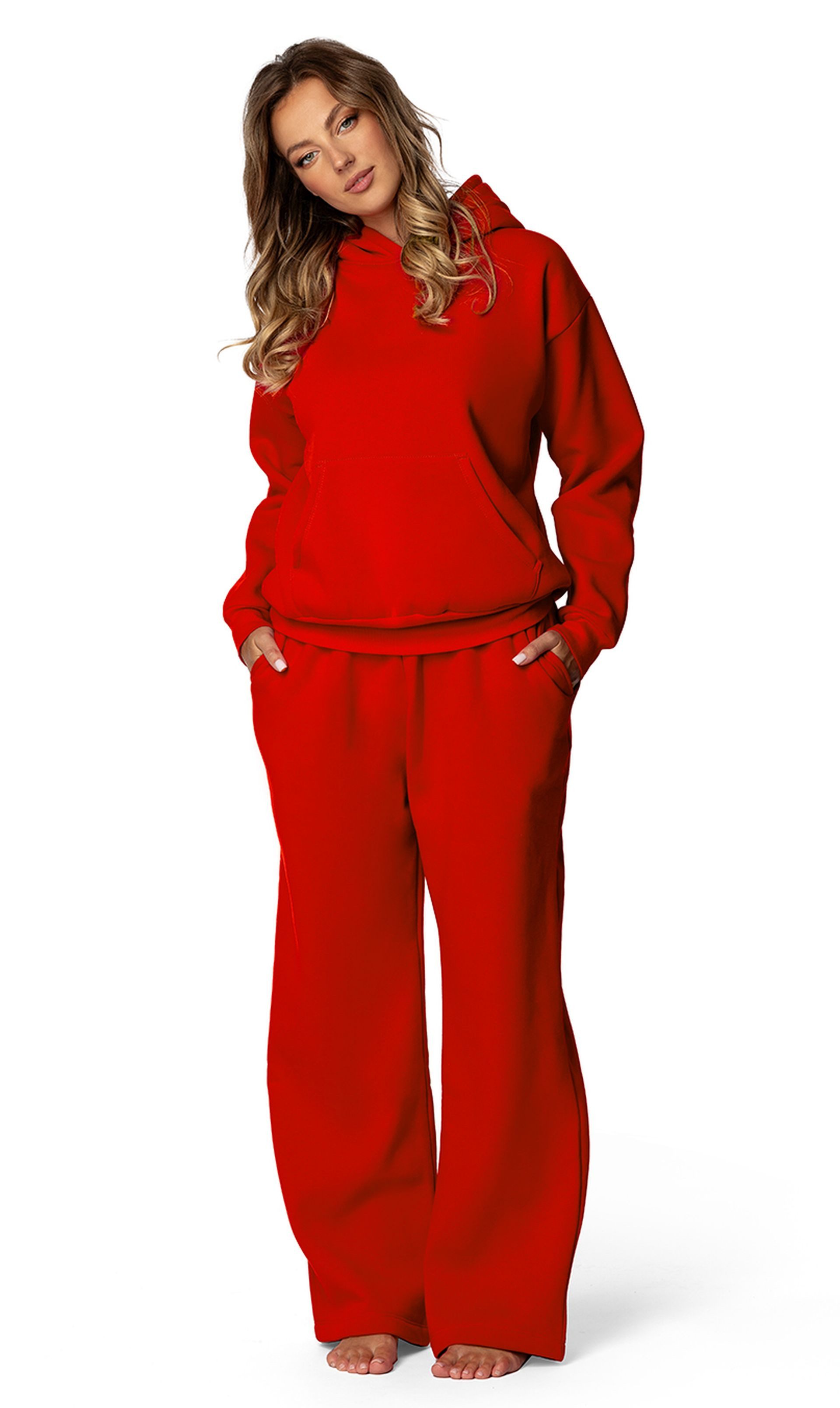 DKaren Freizeitanzug Damen Hausanzug Jogginganzug Baumwolle günstig online kaufen
