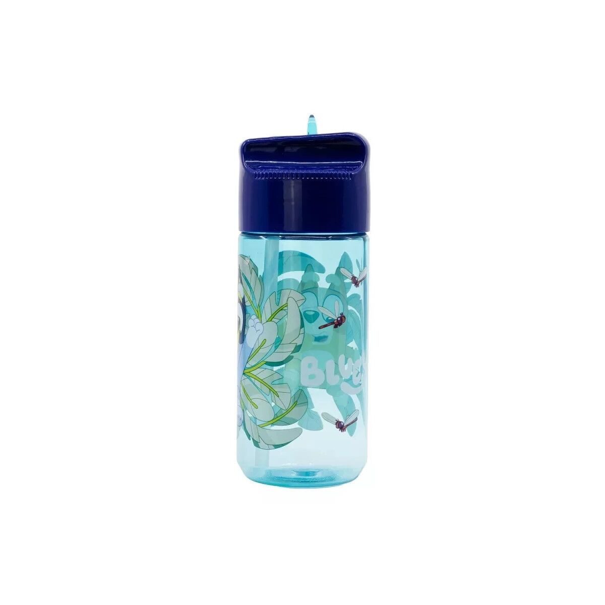 Bluey Trinkflasche Bluey Playtime Hydro Plastiktrinkhalmflasche 430 ml