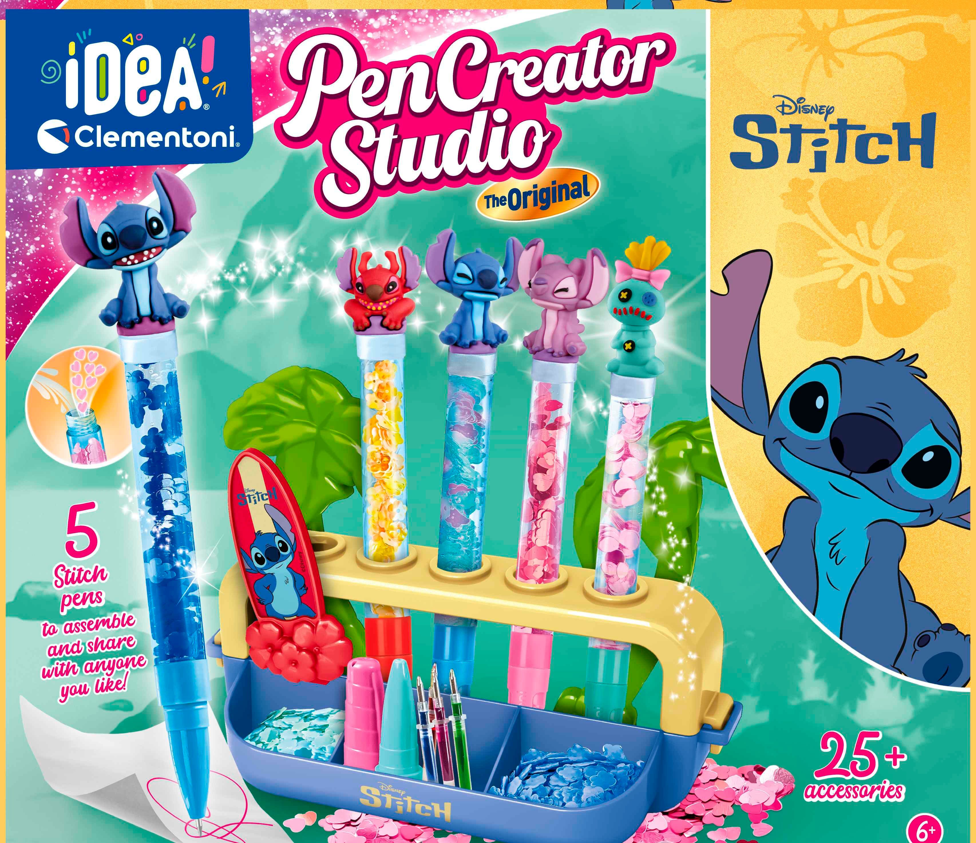 Clementoni® Kreativset Idea, Mein Stift-Atelier - Stitch