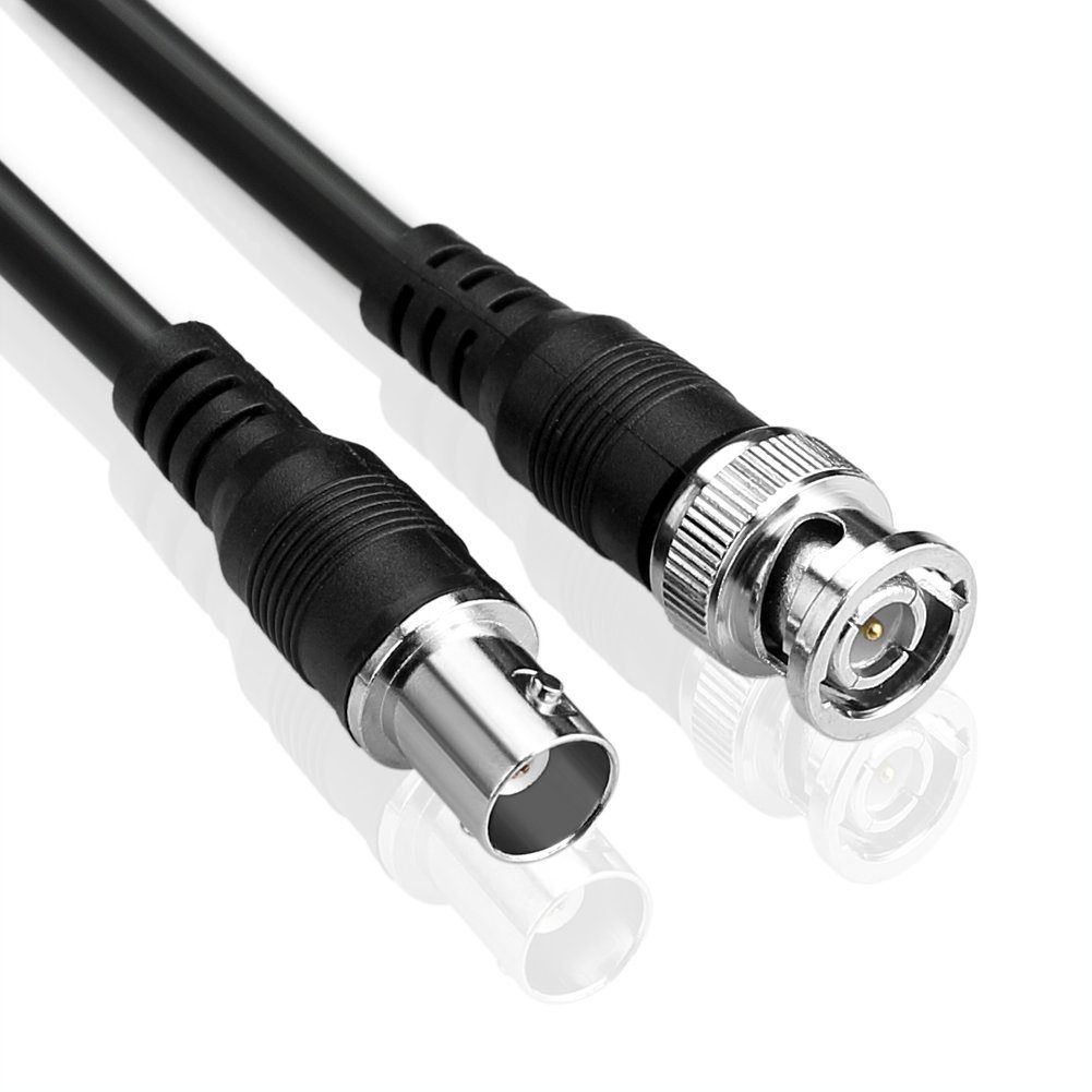 euroharry euroharry 1M BNC Kabel BNC Video Verlängerungskabel Stecker Audio- & Video-Kabel