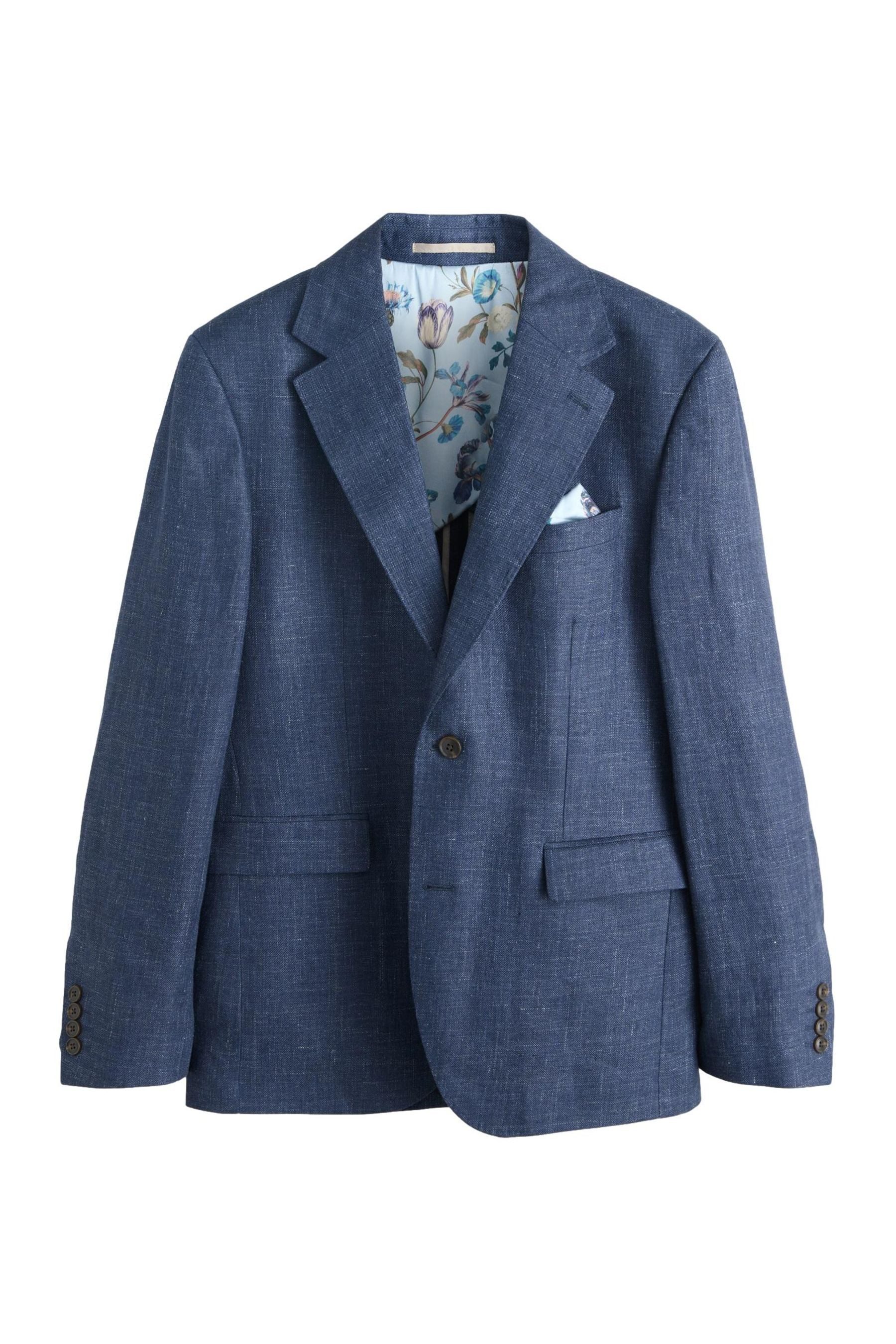 Next Jackenblazer N. Premium Slim Fit Blazer mit Kew-Gardens-Futter (1-tlg)